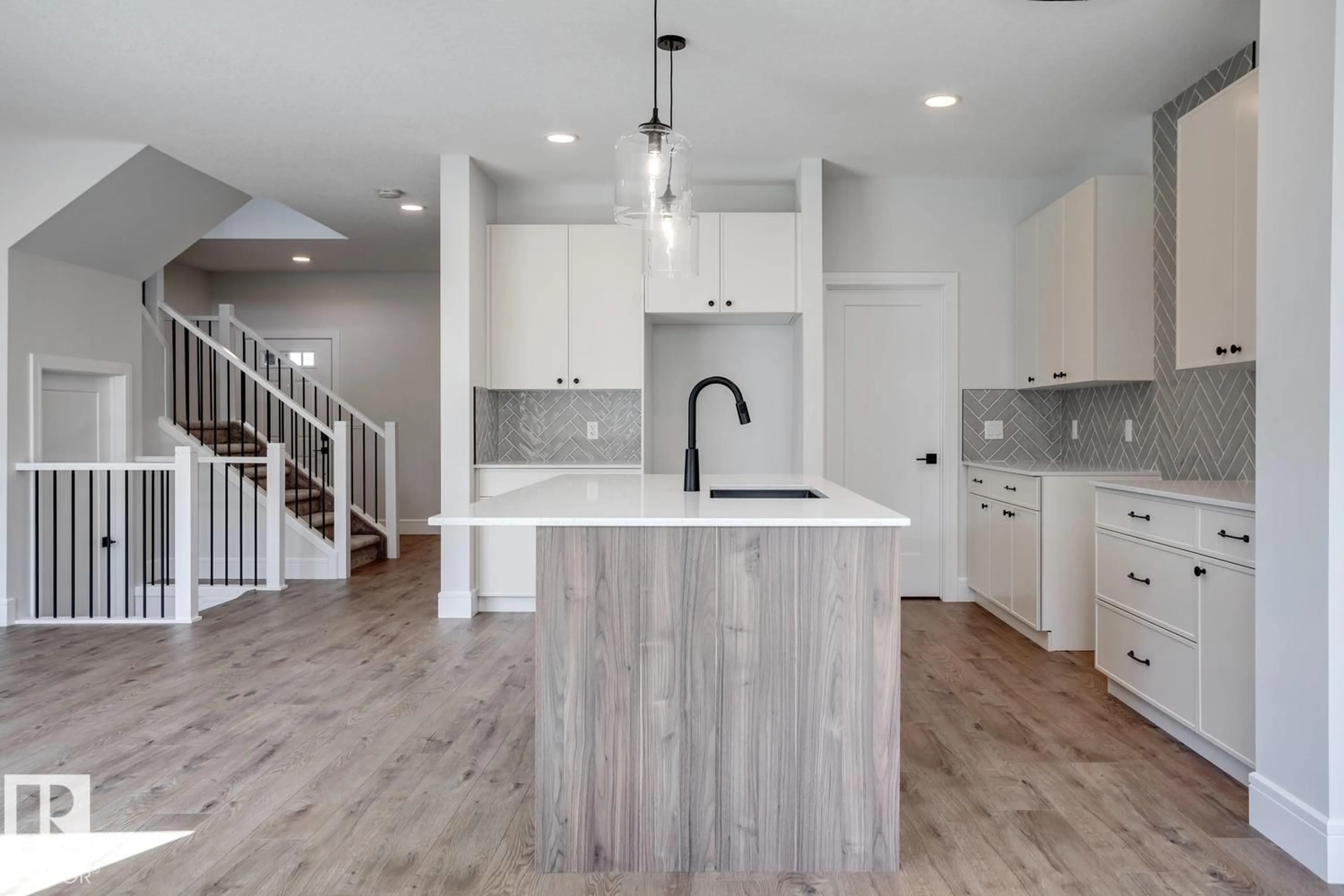 Open concept kitchen, unknown for 405 BRICKYARD PT, Stony Plain Alberta T7Z0H9