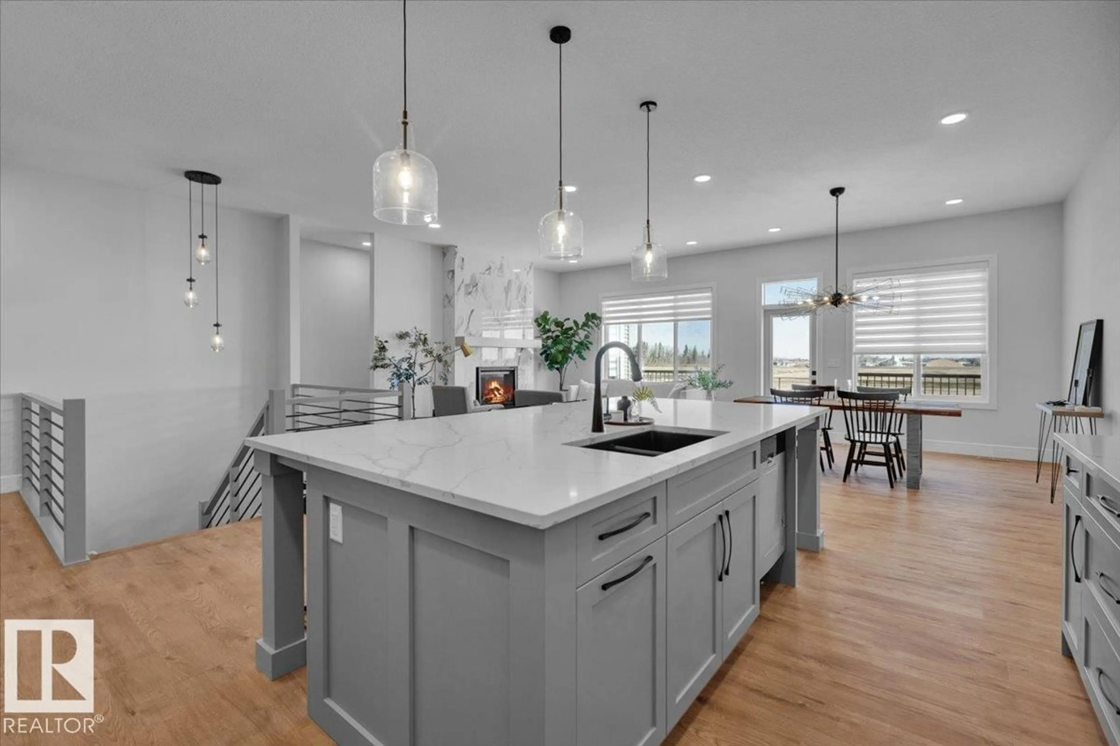 Open concept kitchen, unknown for 2003 GENESIS LN, Stony Plain Alberta T7Z0K5