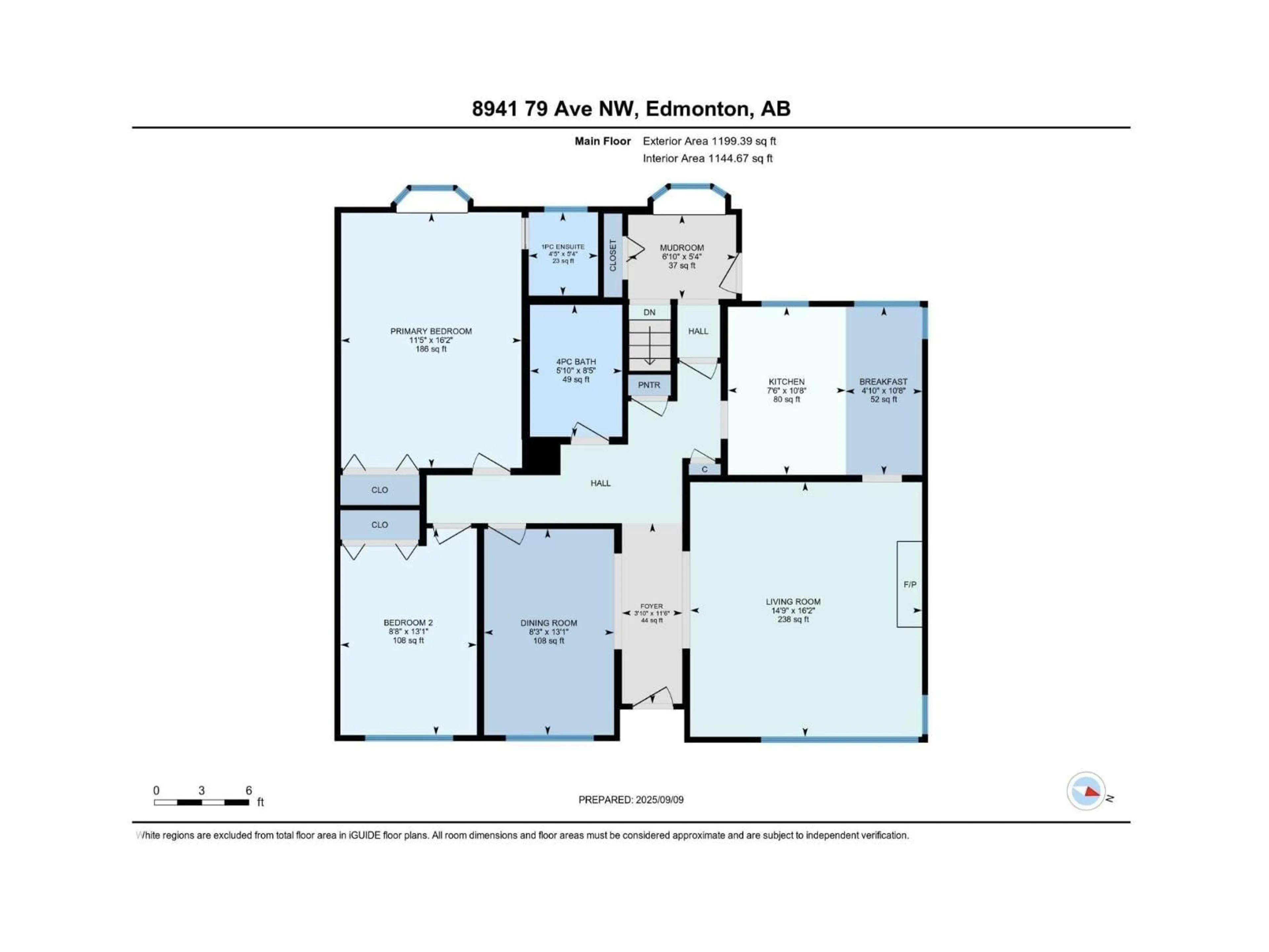 Floor plan for 8941 79 AV, Edmonton Alberta T6C0R7