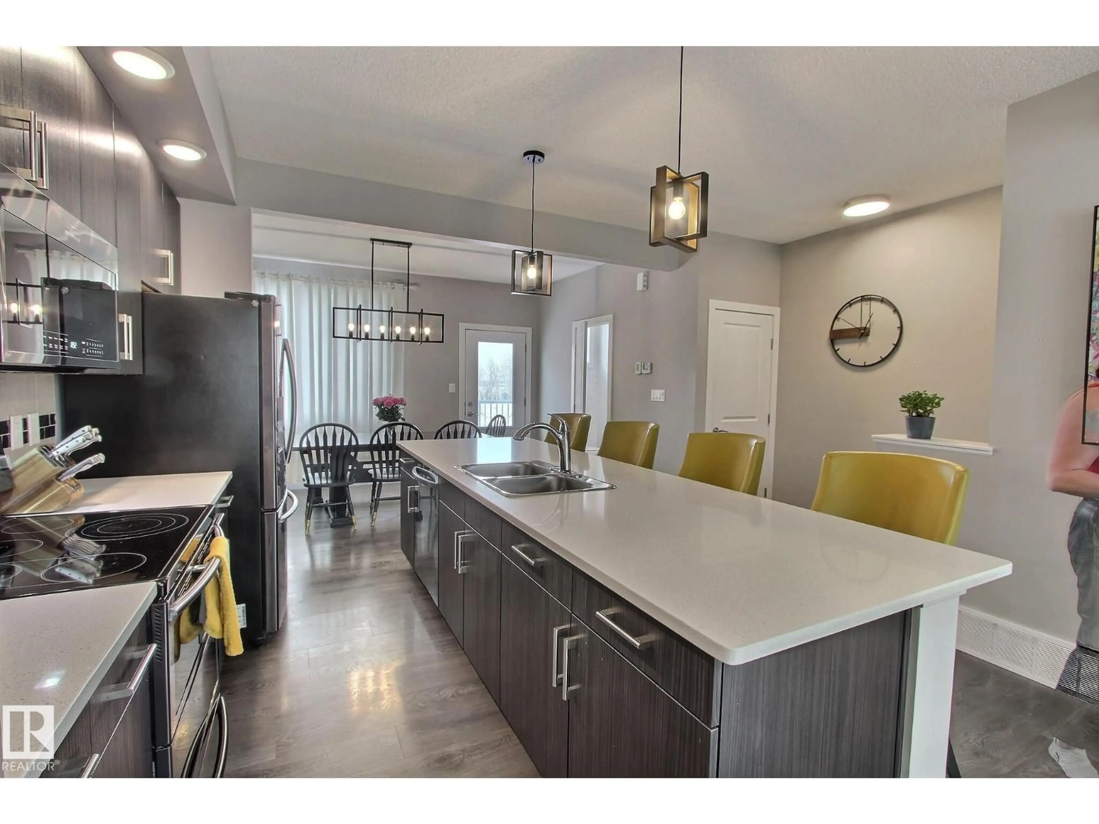 Open concept kitchen, ceramic/tile floor for 13139 - 73 205 ST NW, Edmonton Alberta T5S0N1