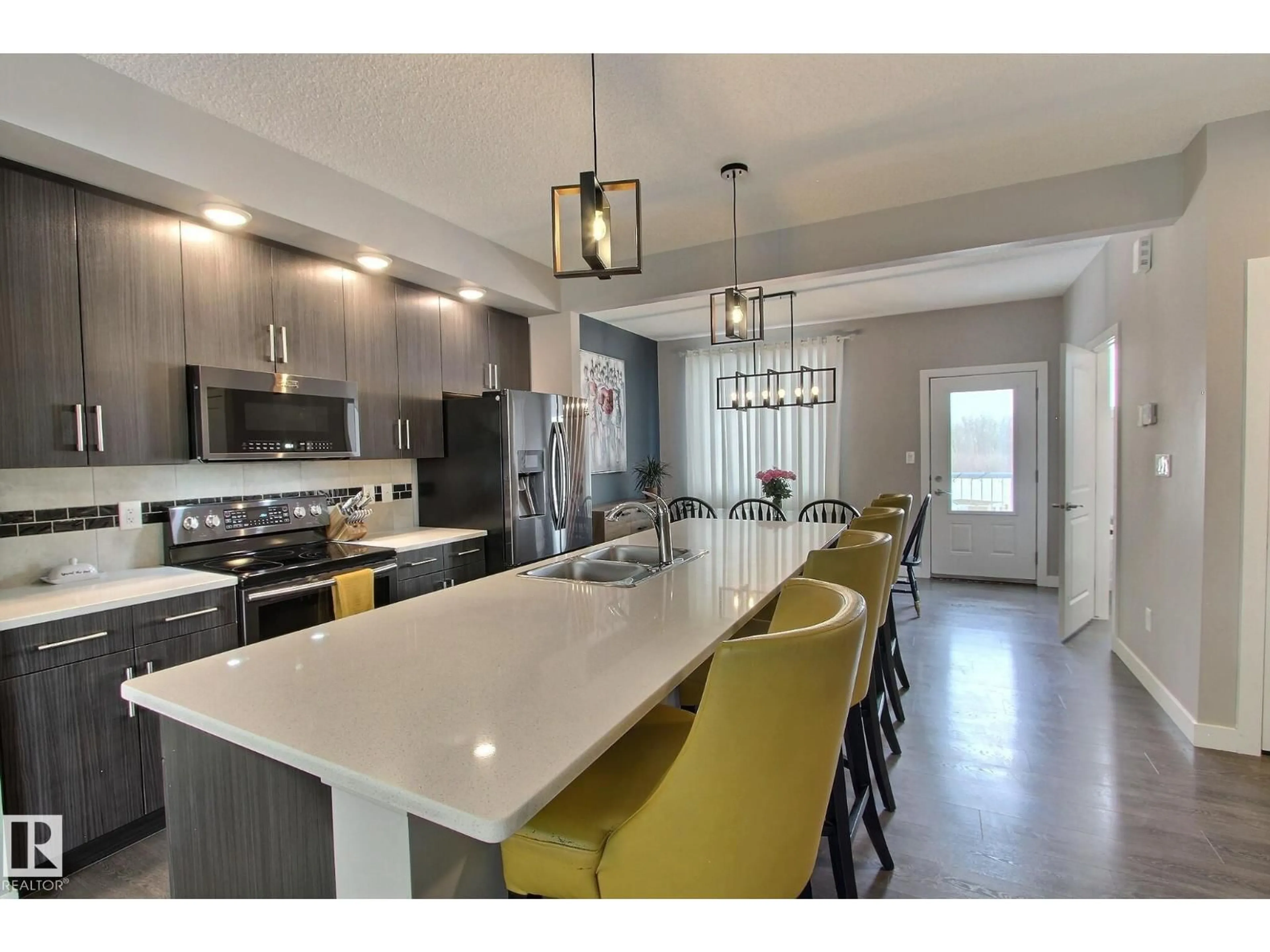 Open concept kitchen, ceramic/tile floor for 13139 - 73 205 ST NW, Edmonton Alberta T5S0N1