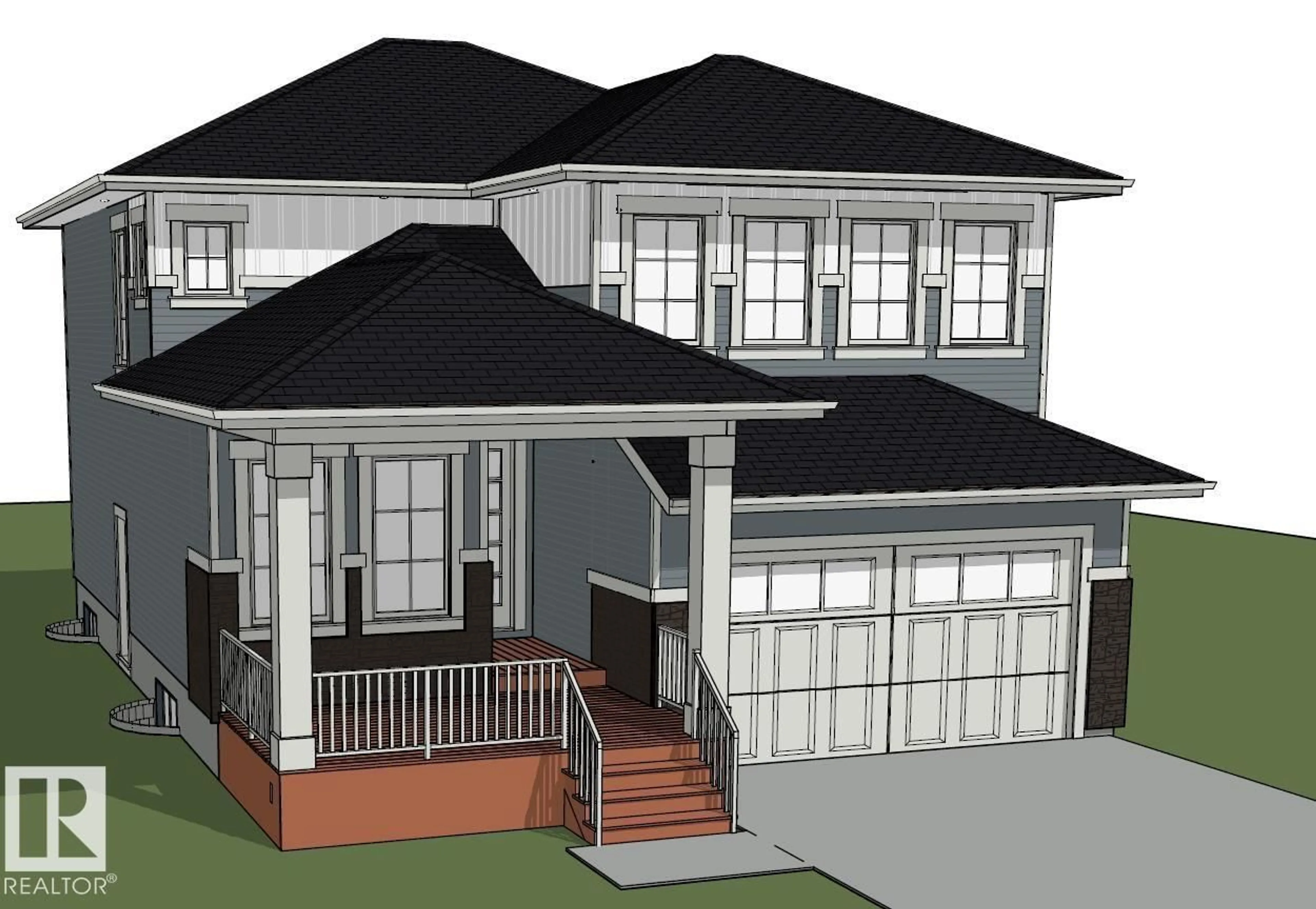 Home with vinyl exterior material, street for 5302 55 AV, Tofield Alberta T0B4J0