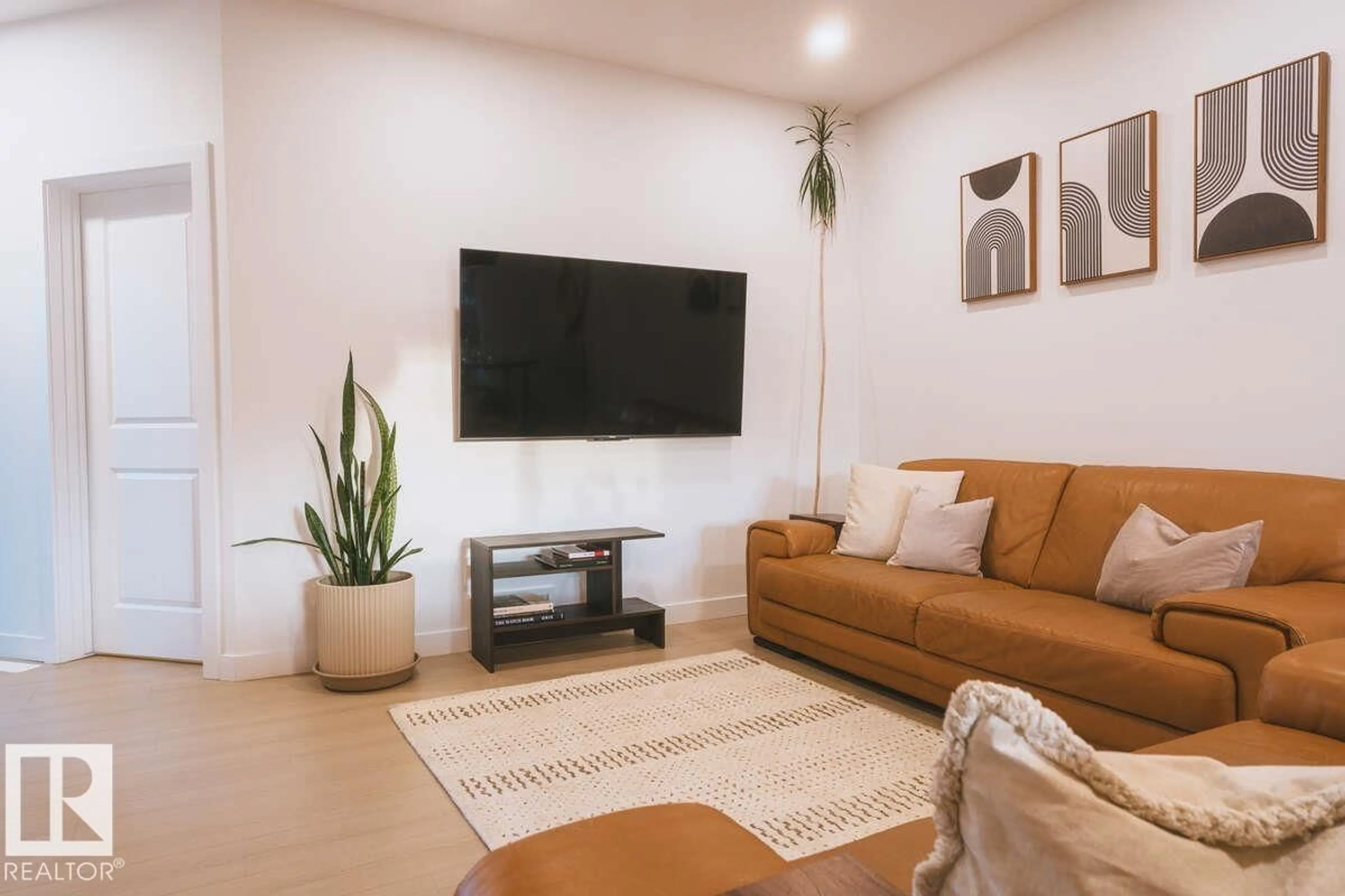 Living room with furniture, unknown for NW - 3732 214 ST, Edmonton Alberta T6M1S4