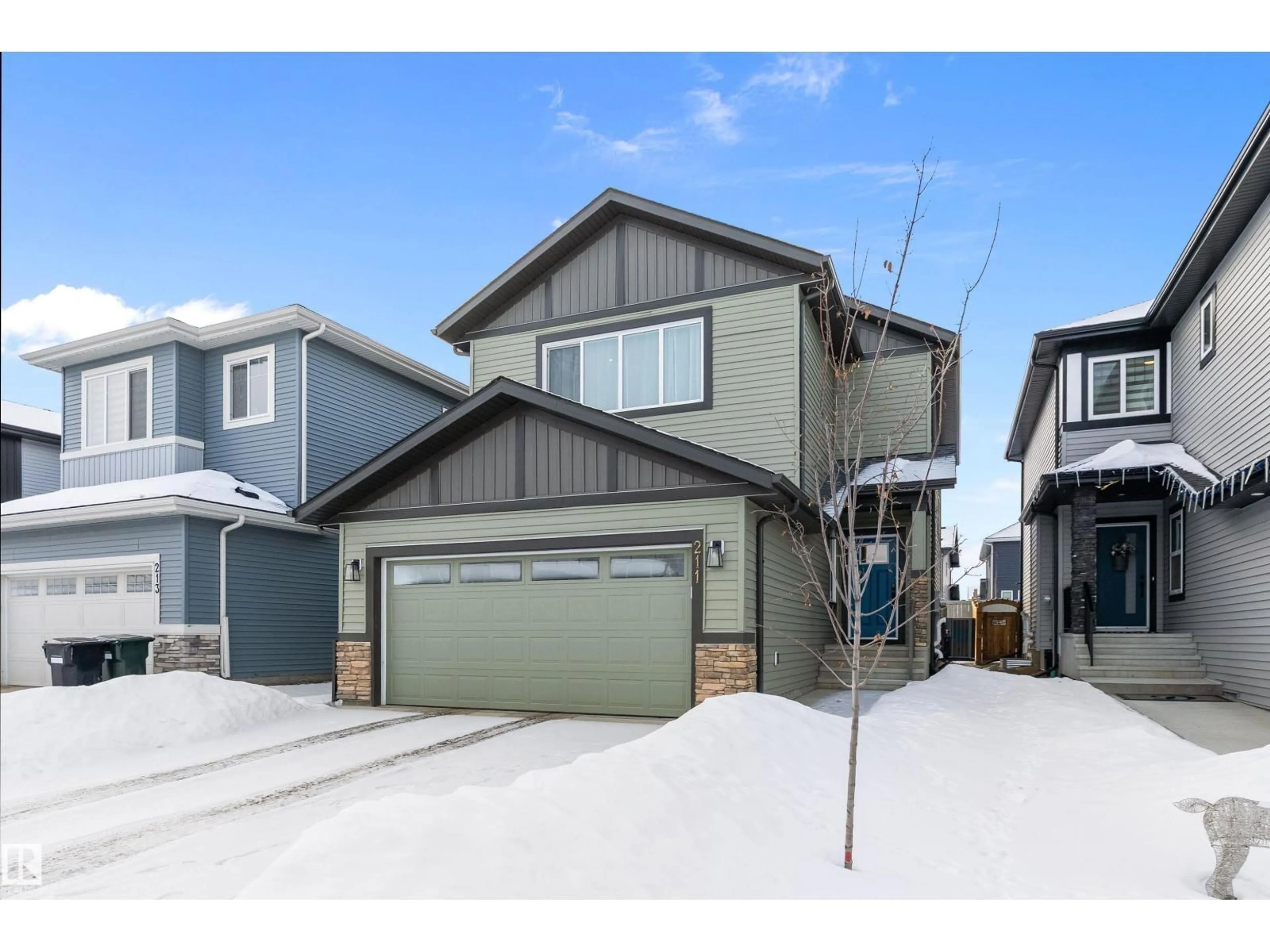 Home with vinyl exterior material, street for 211 CALEDON CR, Spruce Grove Alberta T7X0Y6