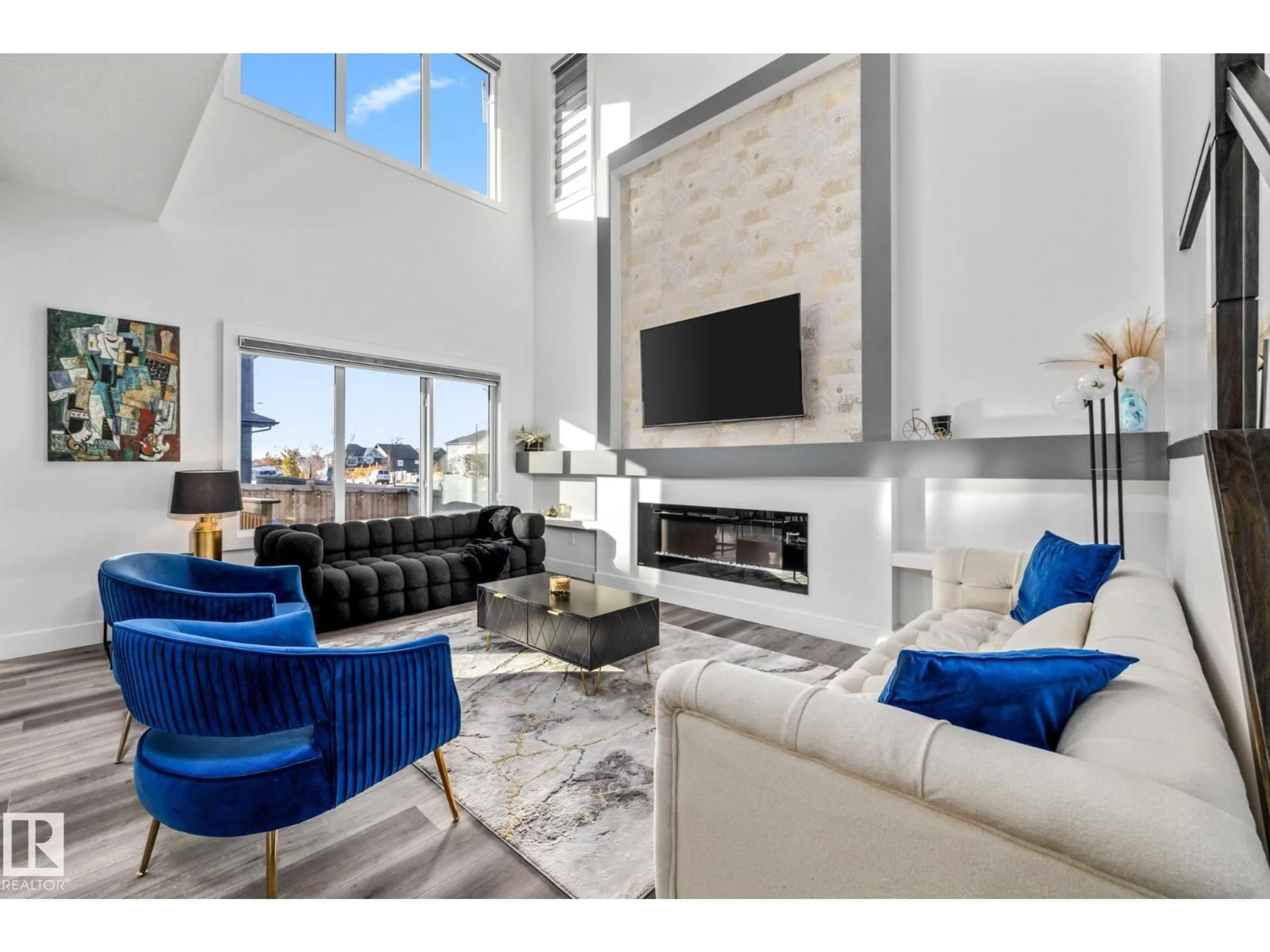 Living room with furniture, unknown for 5304 KIMBALL PL, Edmonton Alberta T6W5E6