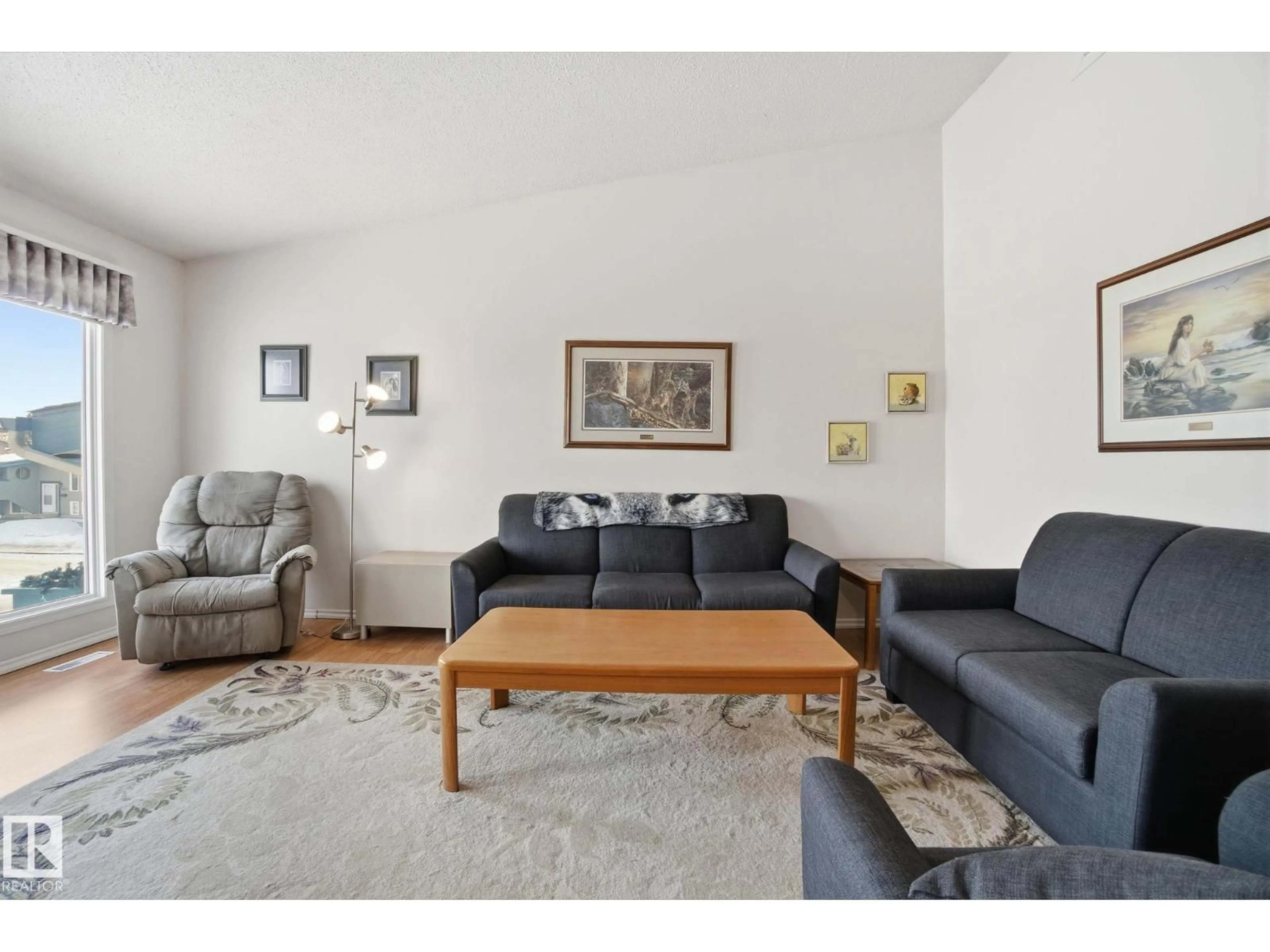 Living room with furniture, unknown for 6448 178 ST, Edmonton Alberta T5T2J4