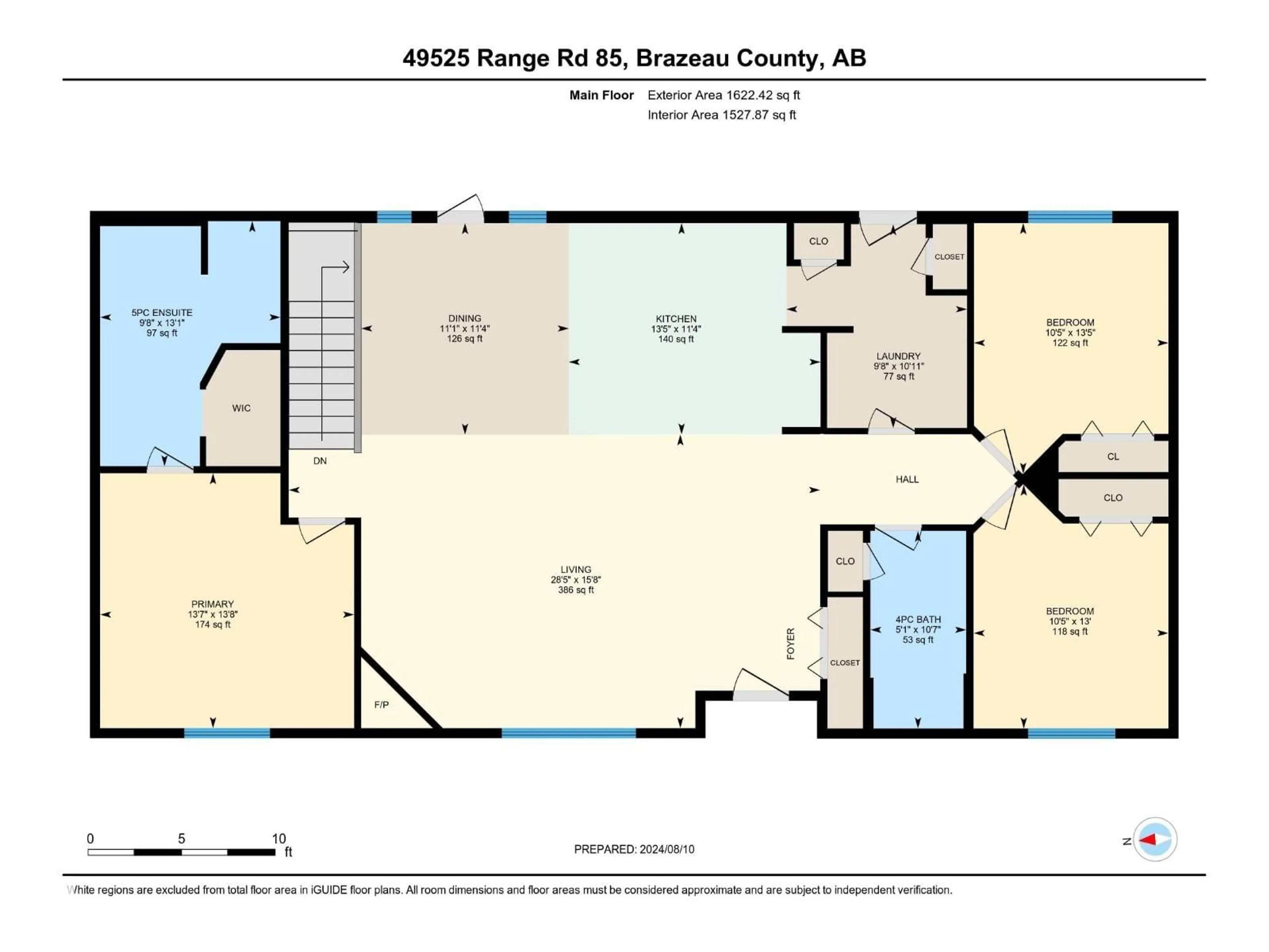 Floor plan for 49525 RGE ROAD 85, Rural Brazeau County Alberta T0E1Z0
