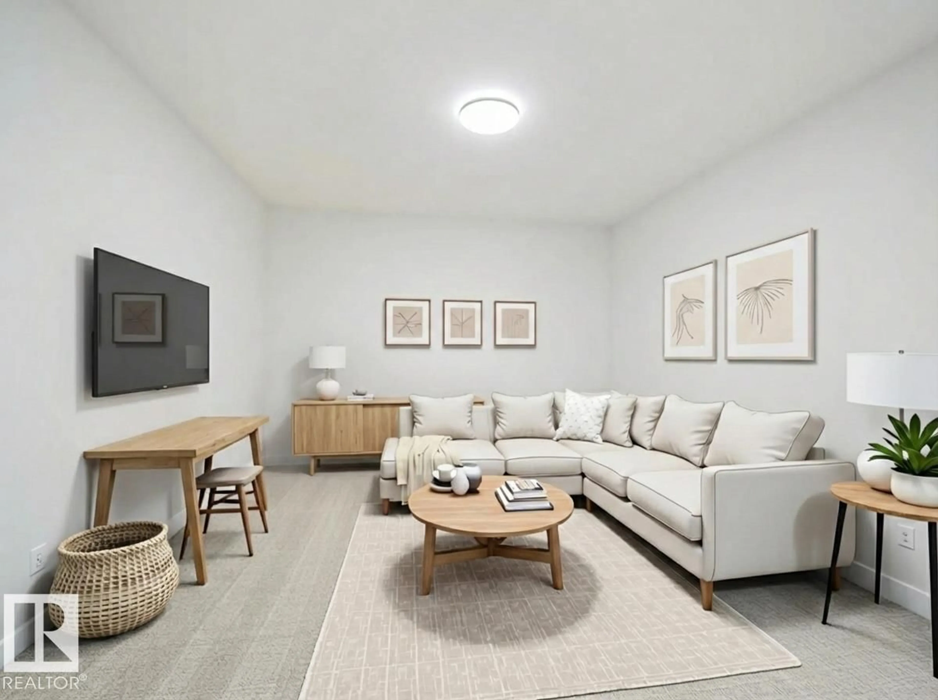 Living room with furniture, unknown for 8720 224 ST, Edmonton Alberta T5T7Y5