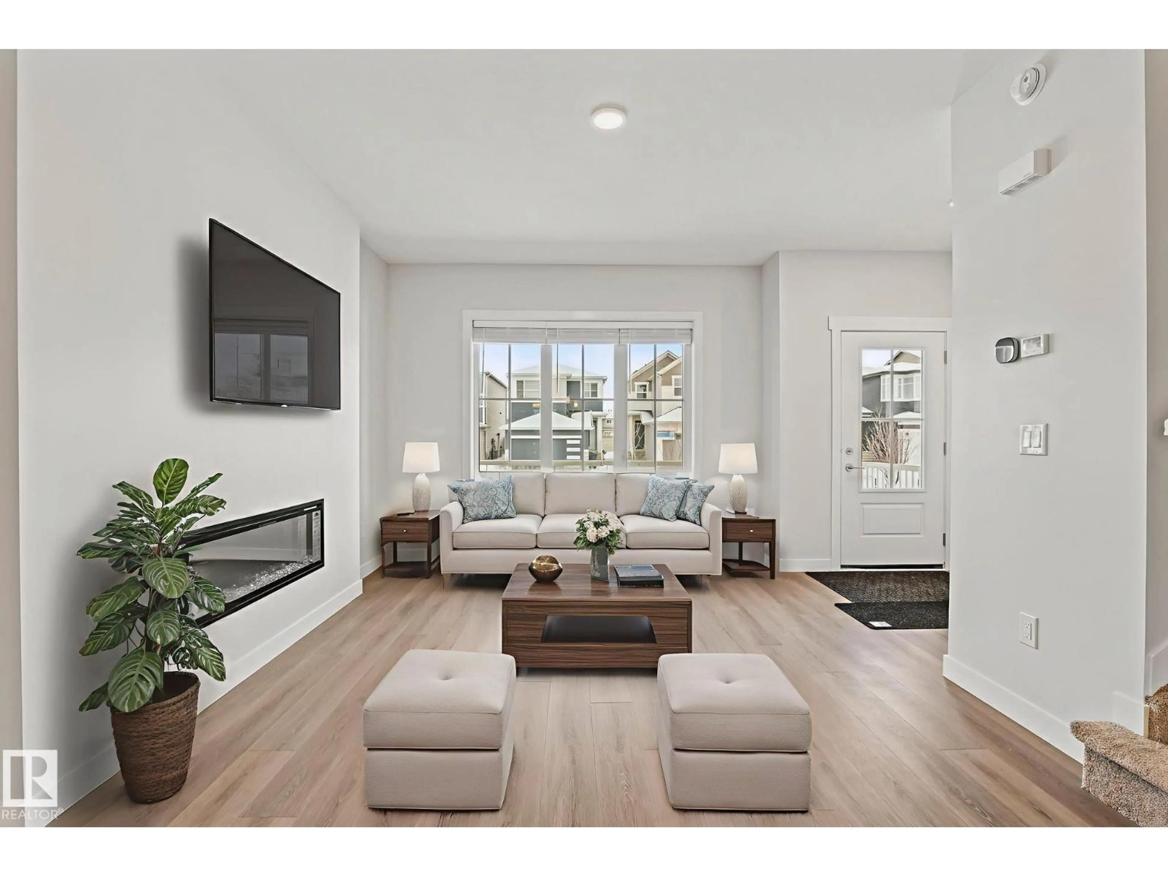 Living room with furniture, unknown for 5112 69 ST, Beaumont Alberta T4X2Z3