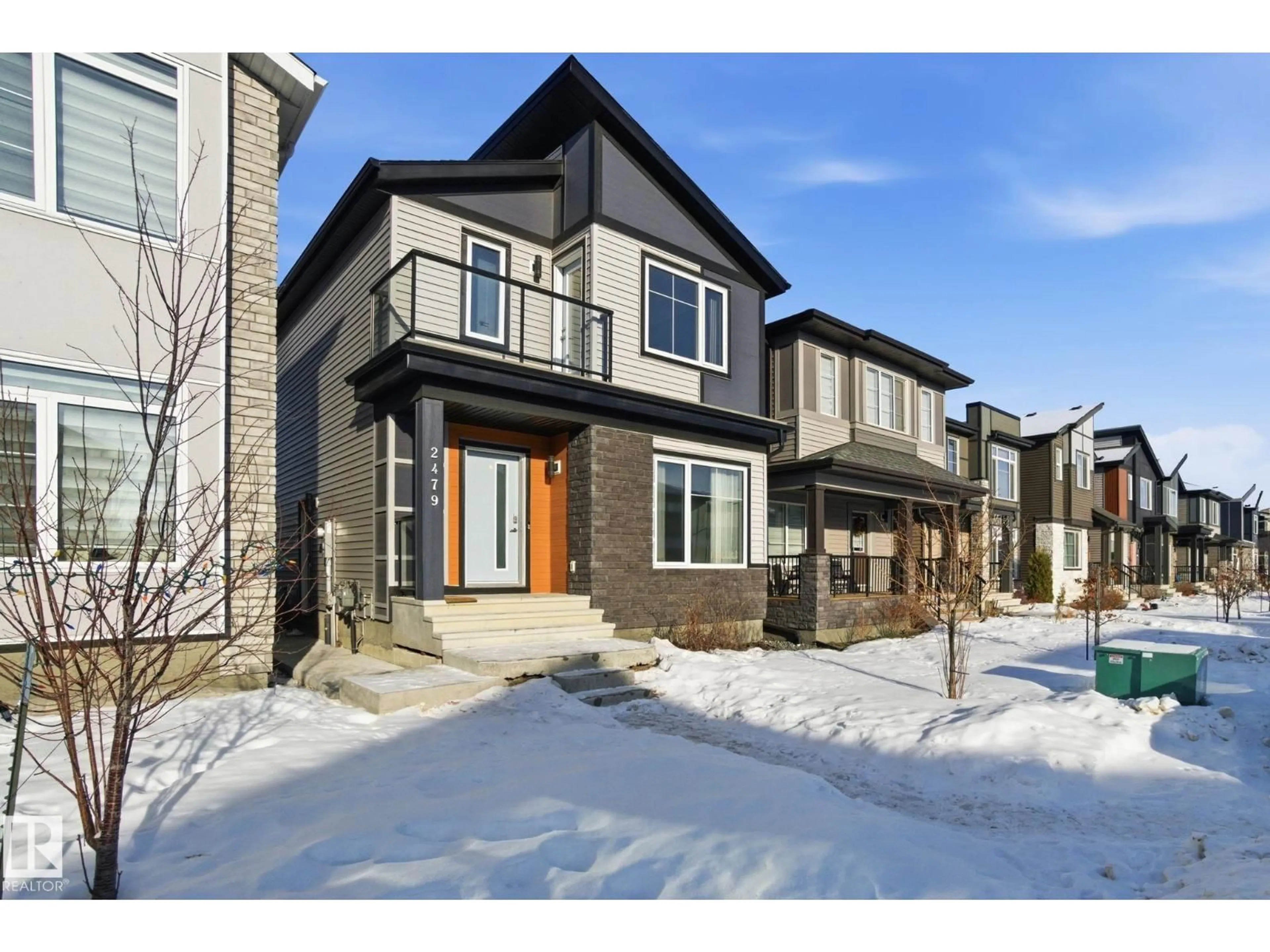 Home with brick exterior material, street for CI SW - 2479 KELLY CIRCLE, Edmonton Alberta T6W4G2