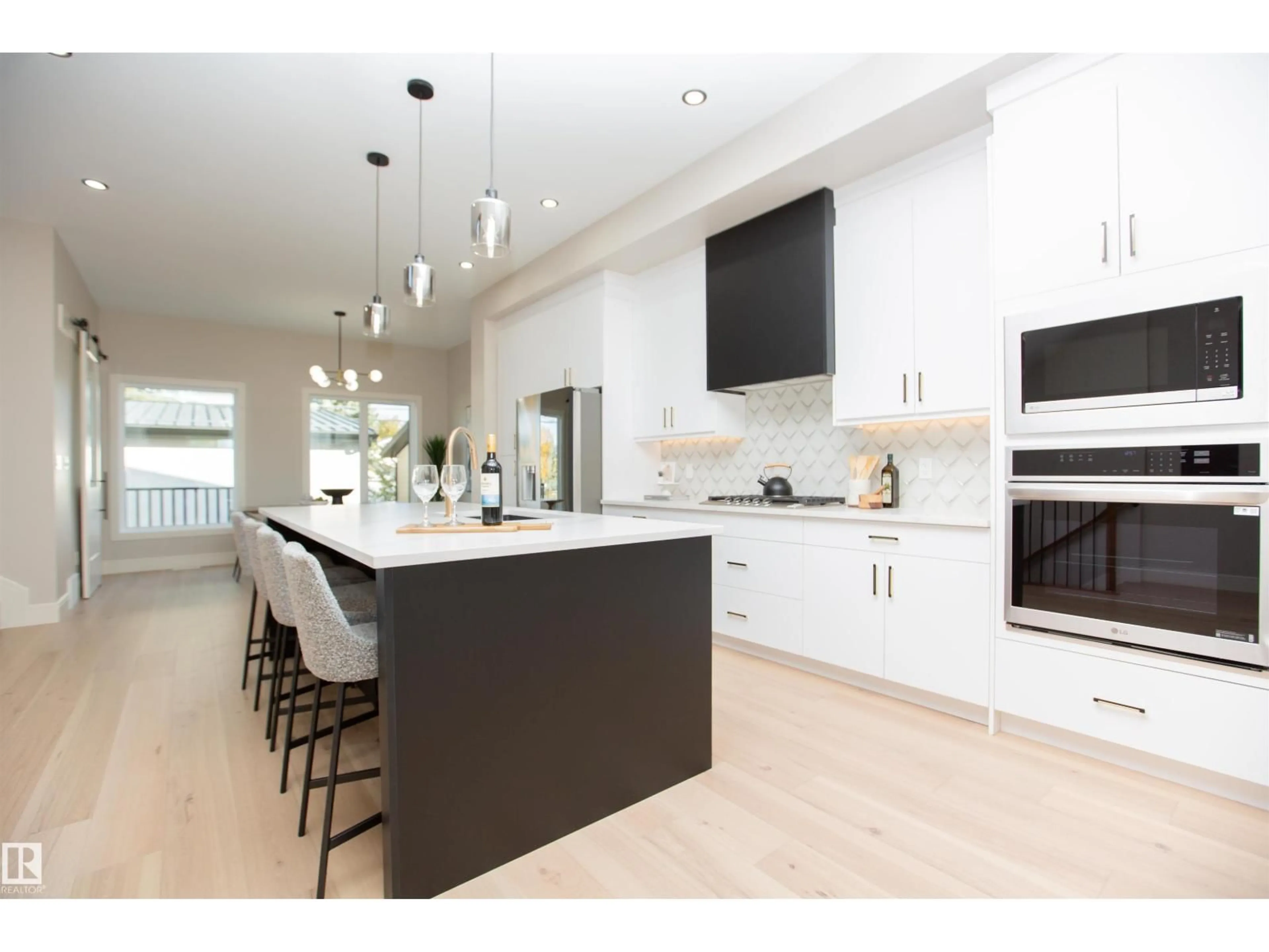 Contemporary kitchen, unknown for 9127 143 ST, Edmonton Alberta T5R0P5