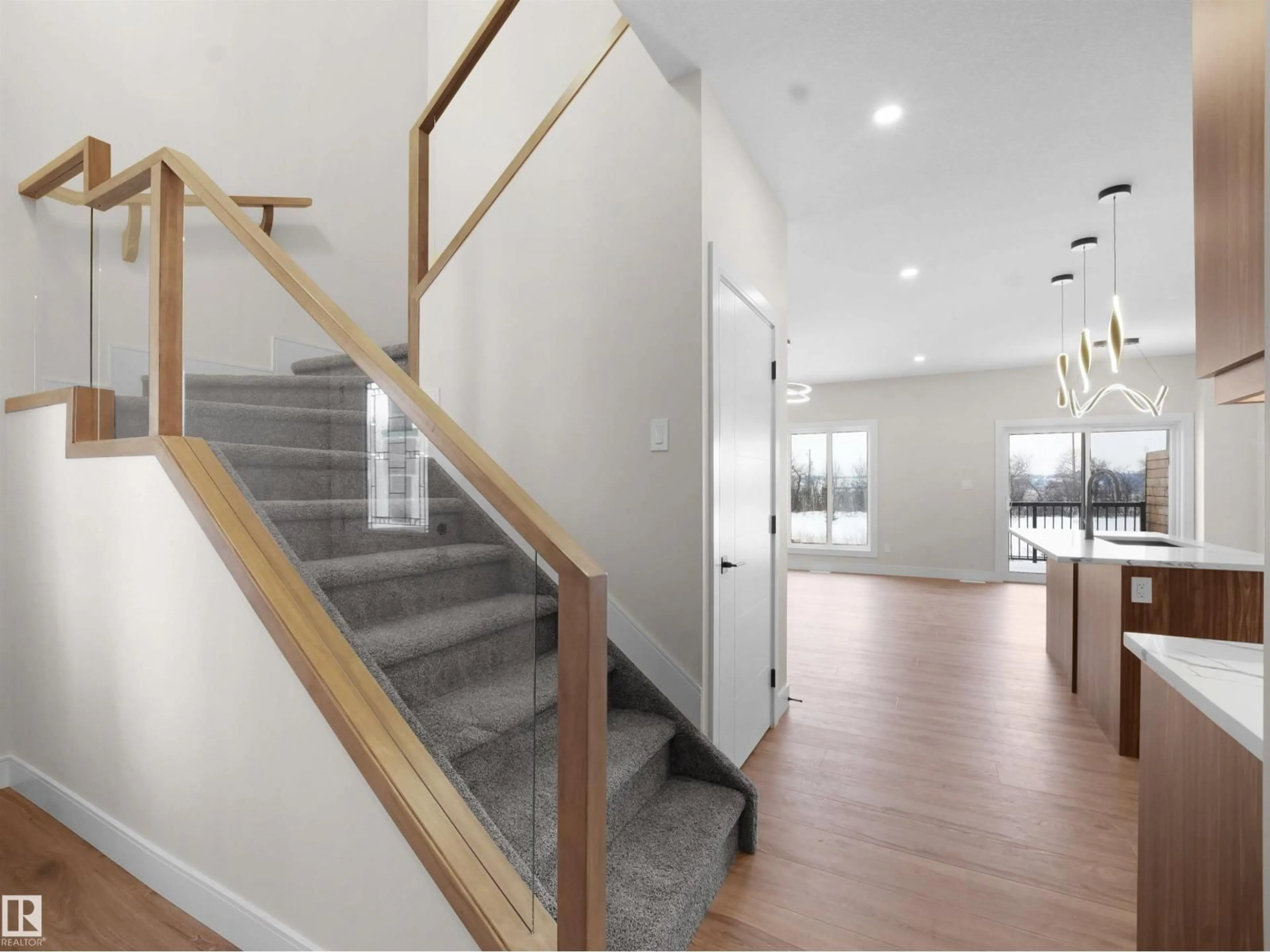 Indoor foyer for 46 WAVERLY WY, Fort Saskatchewan Alberta T8L3L7