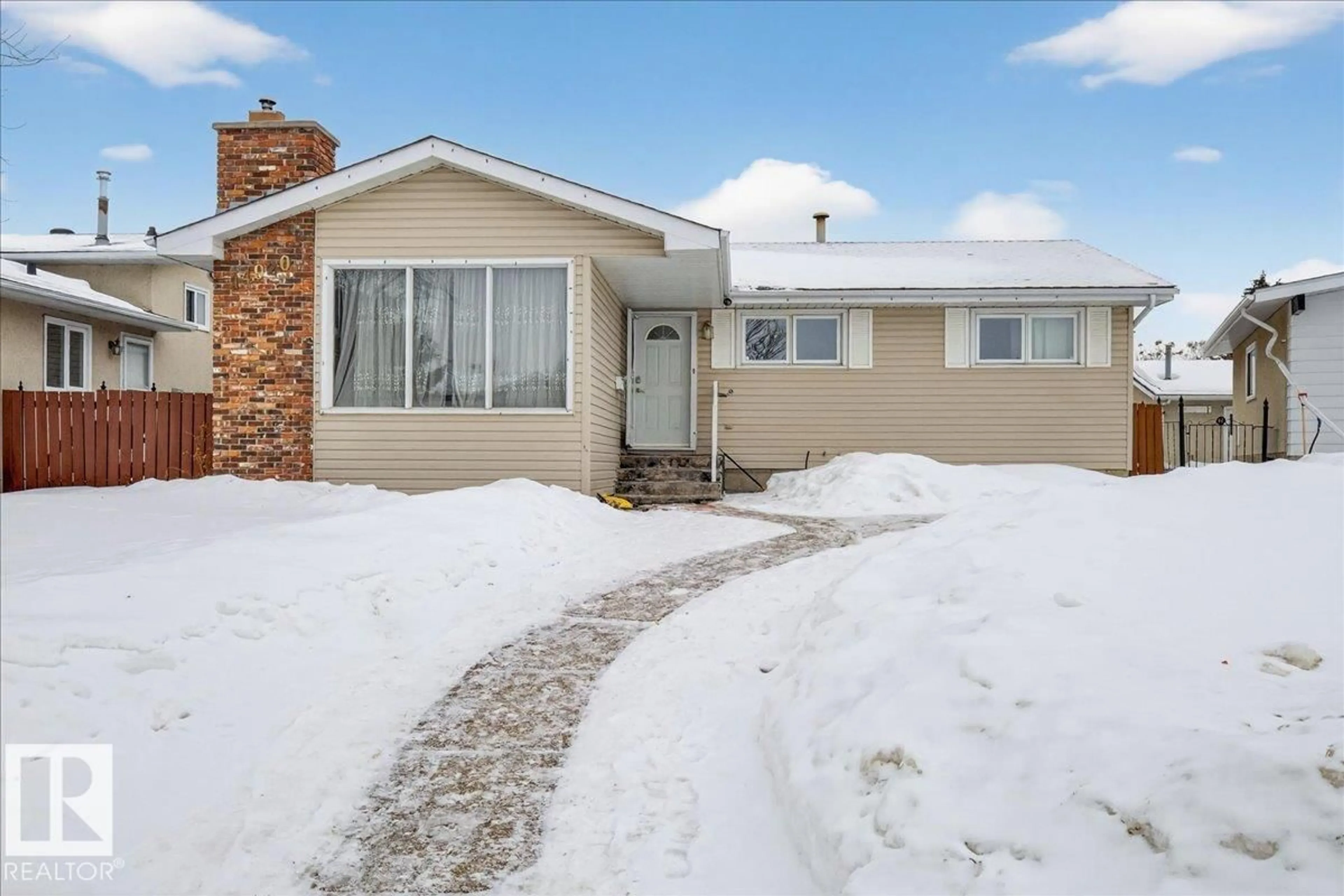 Home with vinyl exterior material, street for NW - 14920 95A ST, Edmonton Alberta T5E4A6