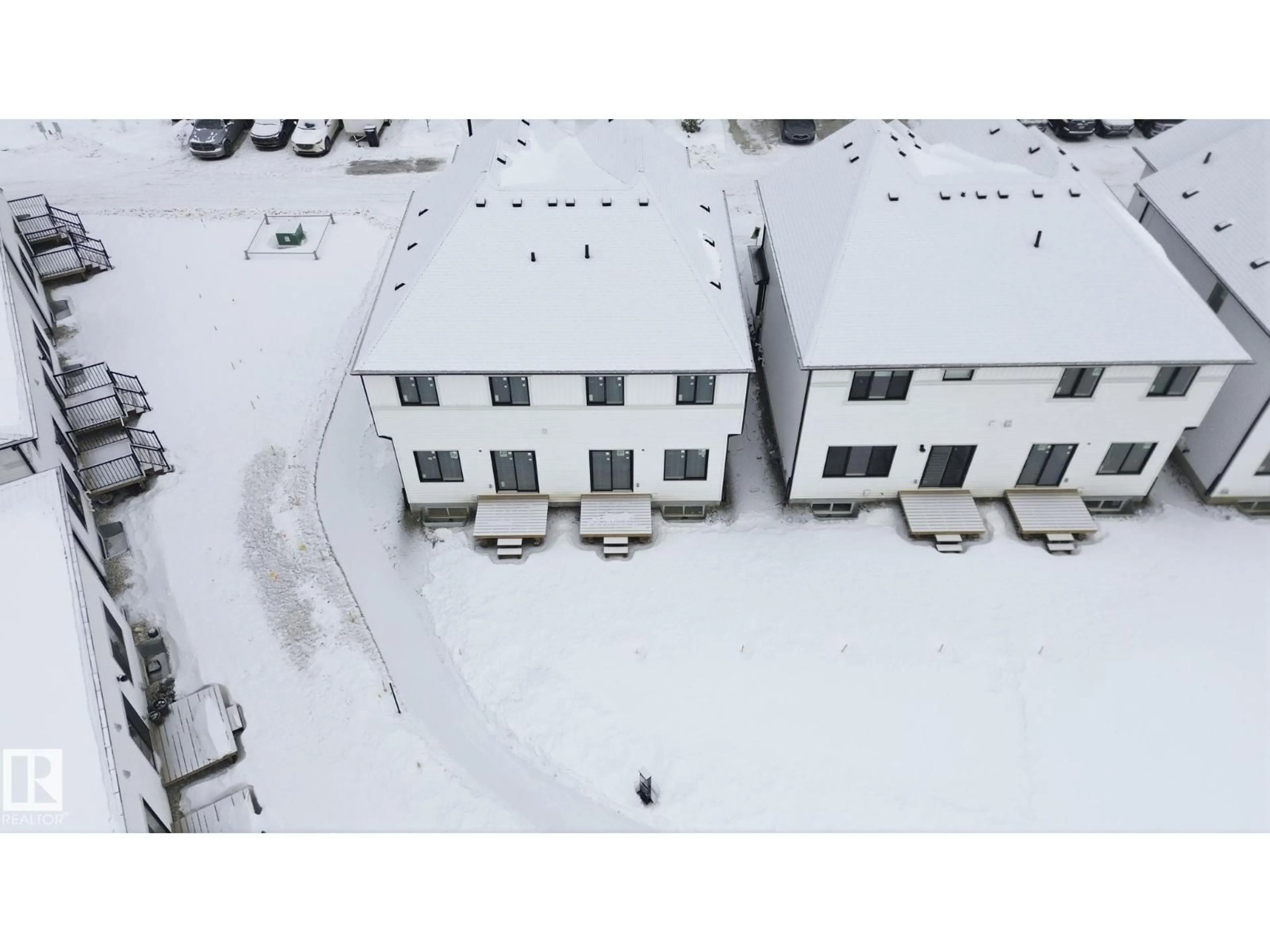 A pic from outside/outdoor area/front of a property/back of a property/a pic from drone, city buildings view from balcony for #61 - 5122 213A ST, Edmonton Alberta T6M1M6