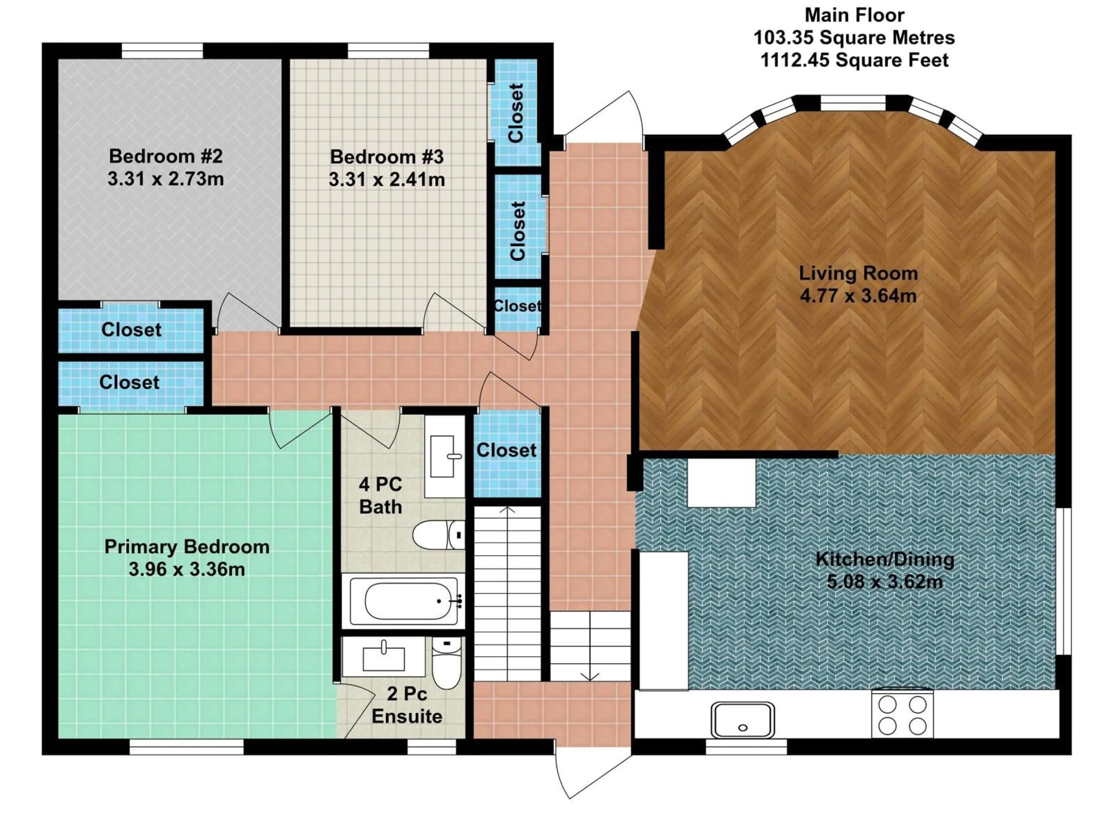 Floor plan for 3 FALLHAVEN PL, St. Albert Alberta T8N1V1