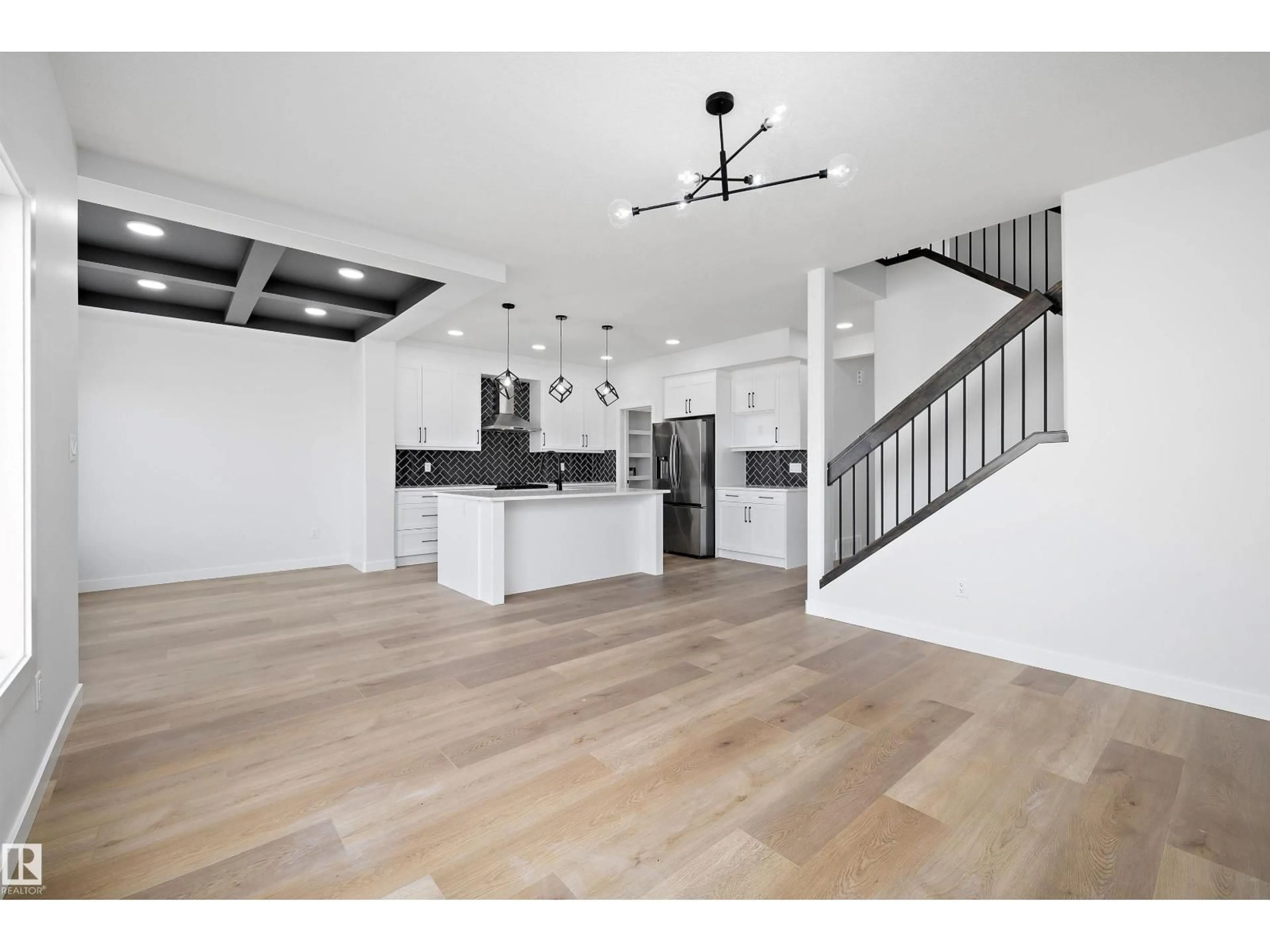 Open concept kitchen, unknown for 38 CANNES CV, St. Albert Alberta T8T2C6