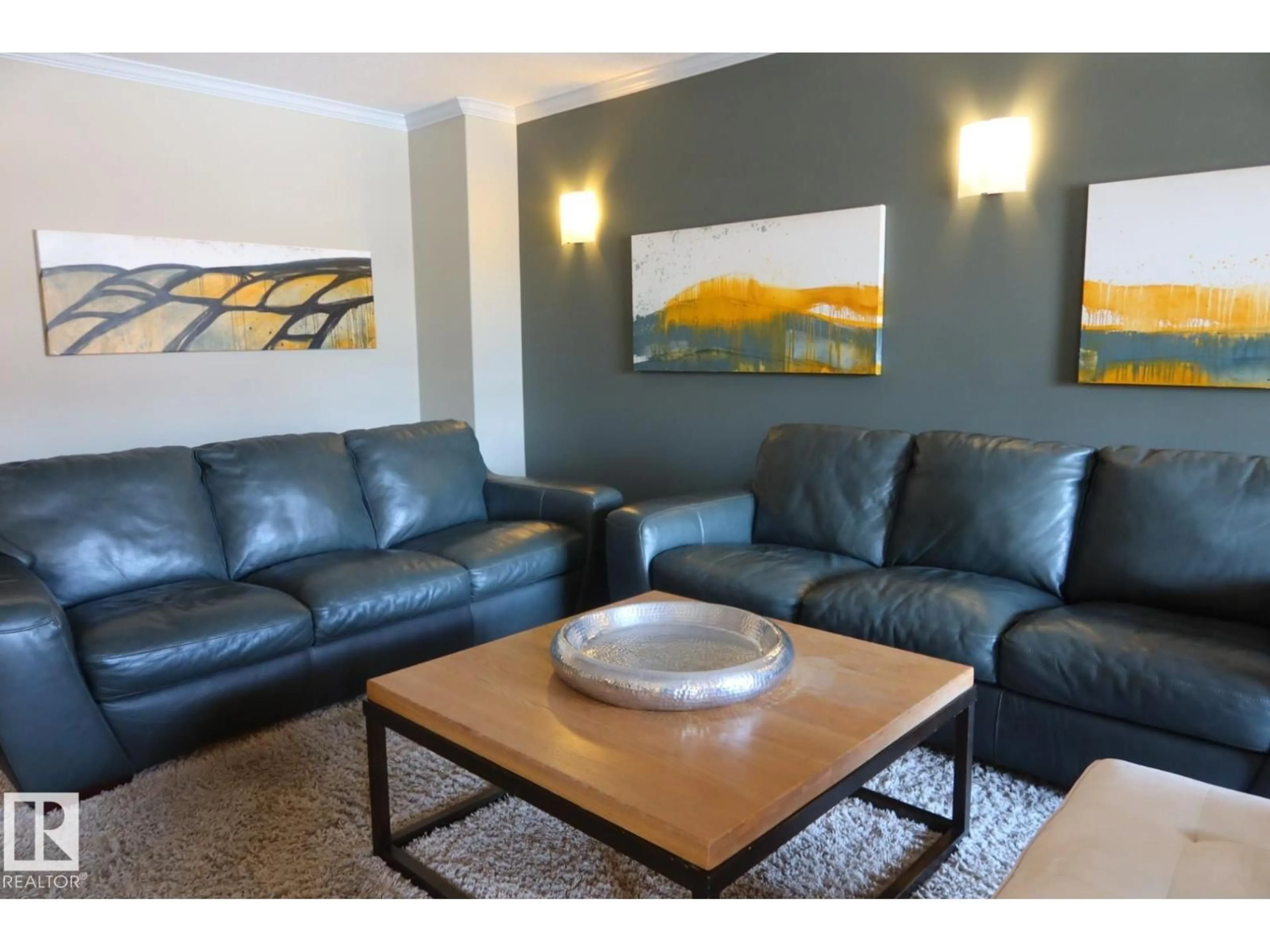 Living room with furniture, unknown for 205 - 14604 125 ST, Edmonton Alberta T5X0B4