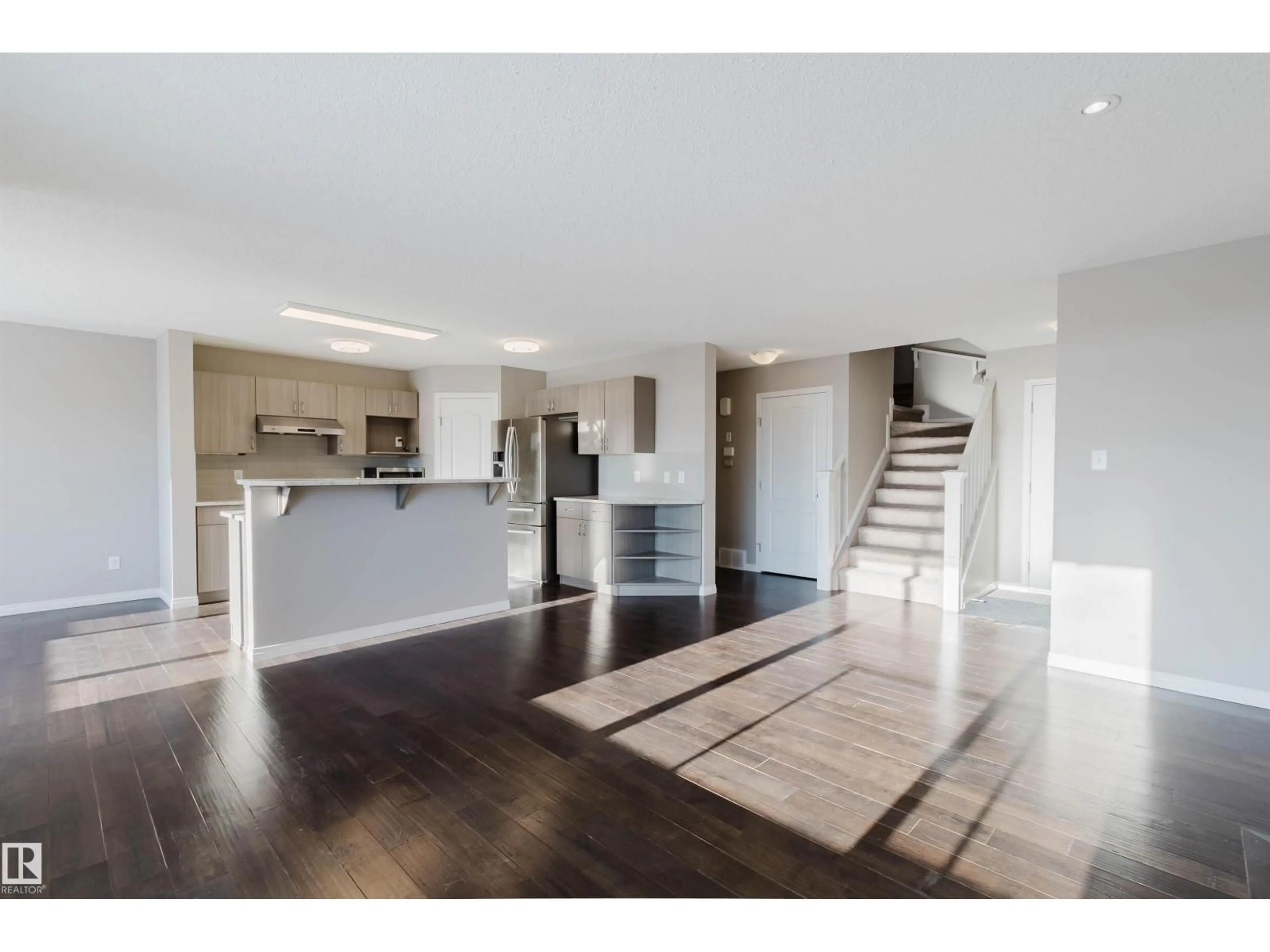 Open concept kitchen, unknown for SW - 16627 18 AV, Edmonton Alberta T6W3C5