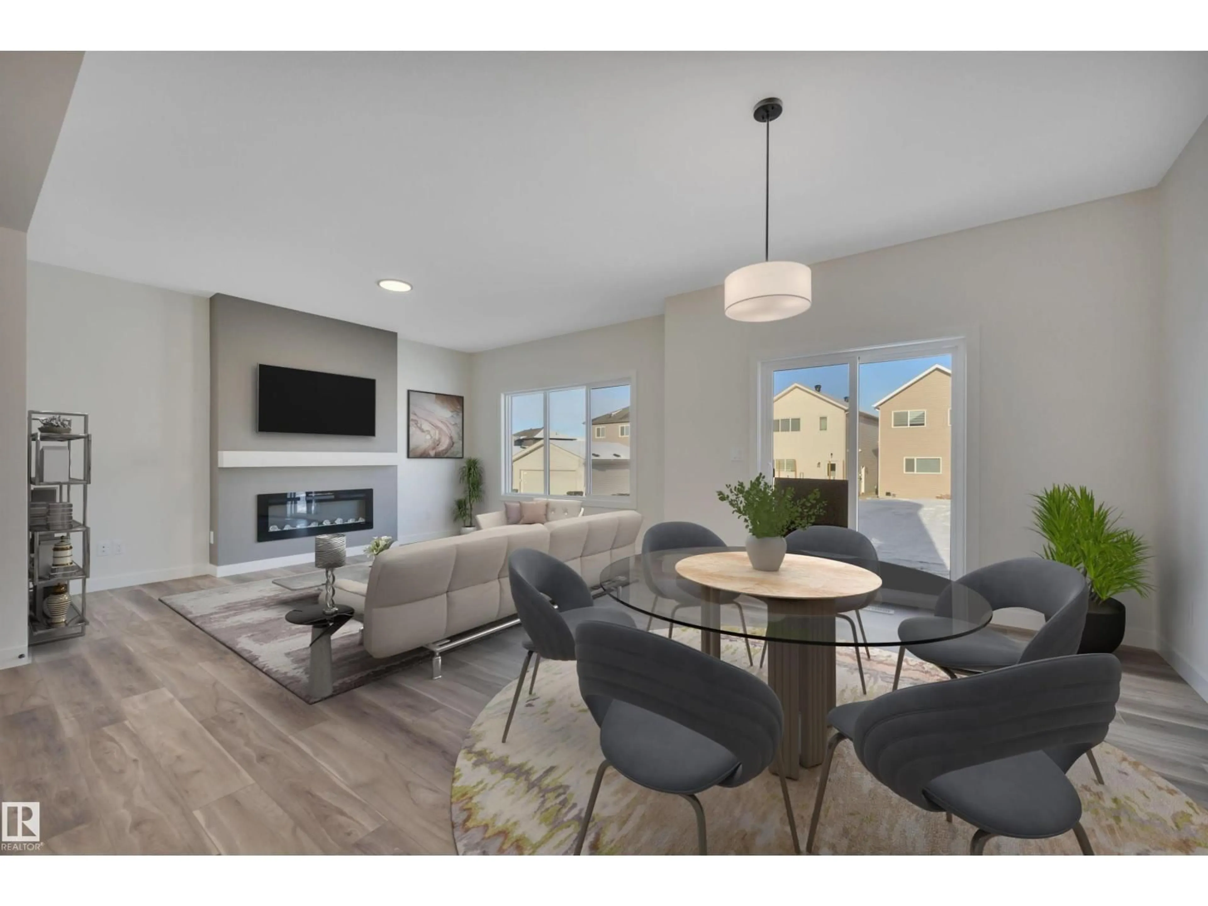 Living room with furniture, unknown for 22518 87A AV, Edmonton Alberta T5T7Y6