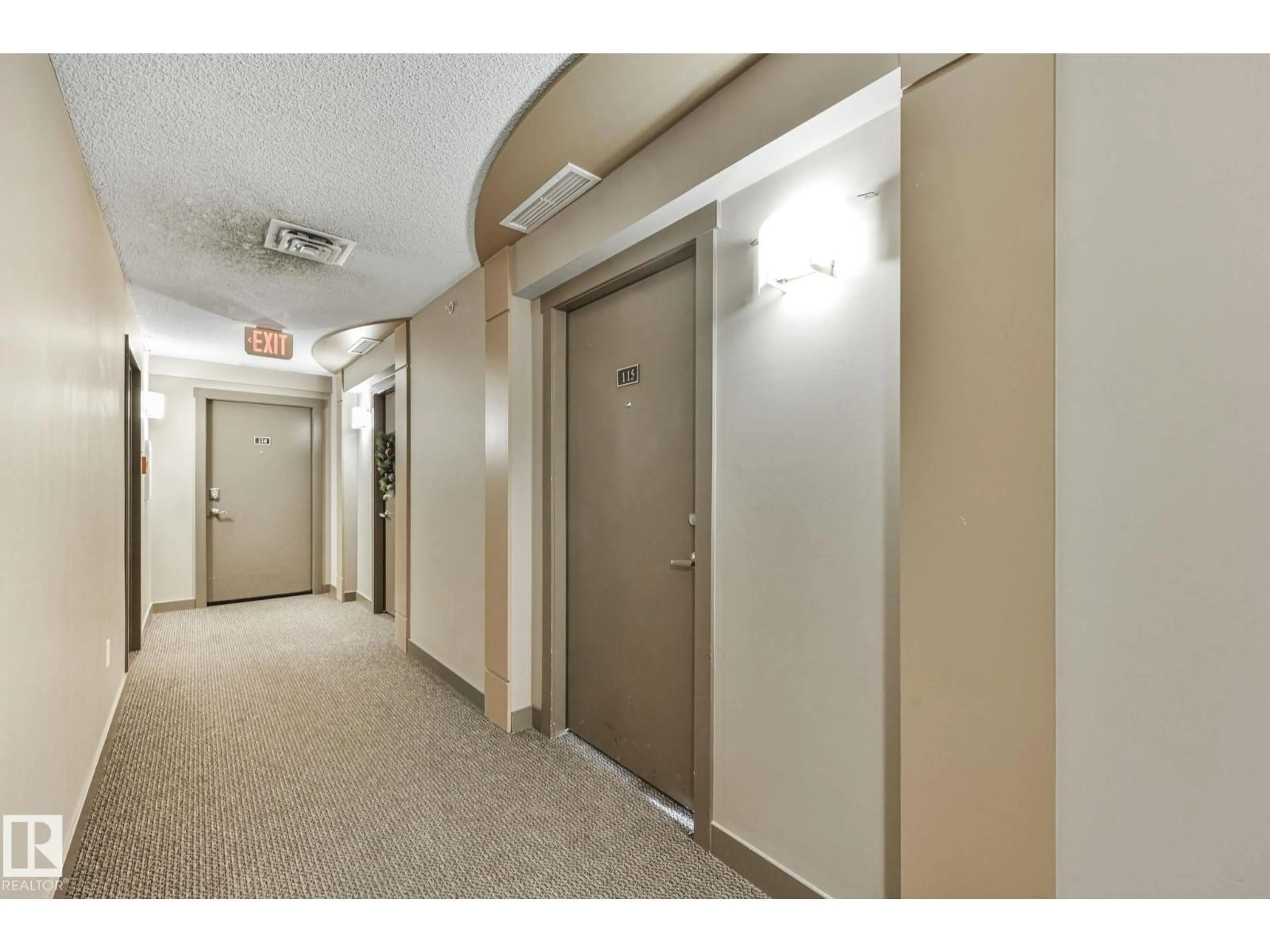 Indoor foyer for #115 - 2207 44 AV, Edmonton Alberta T6T0T2