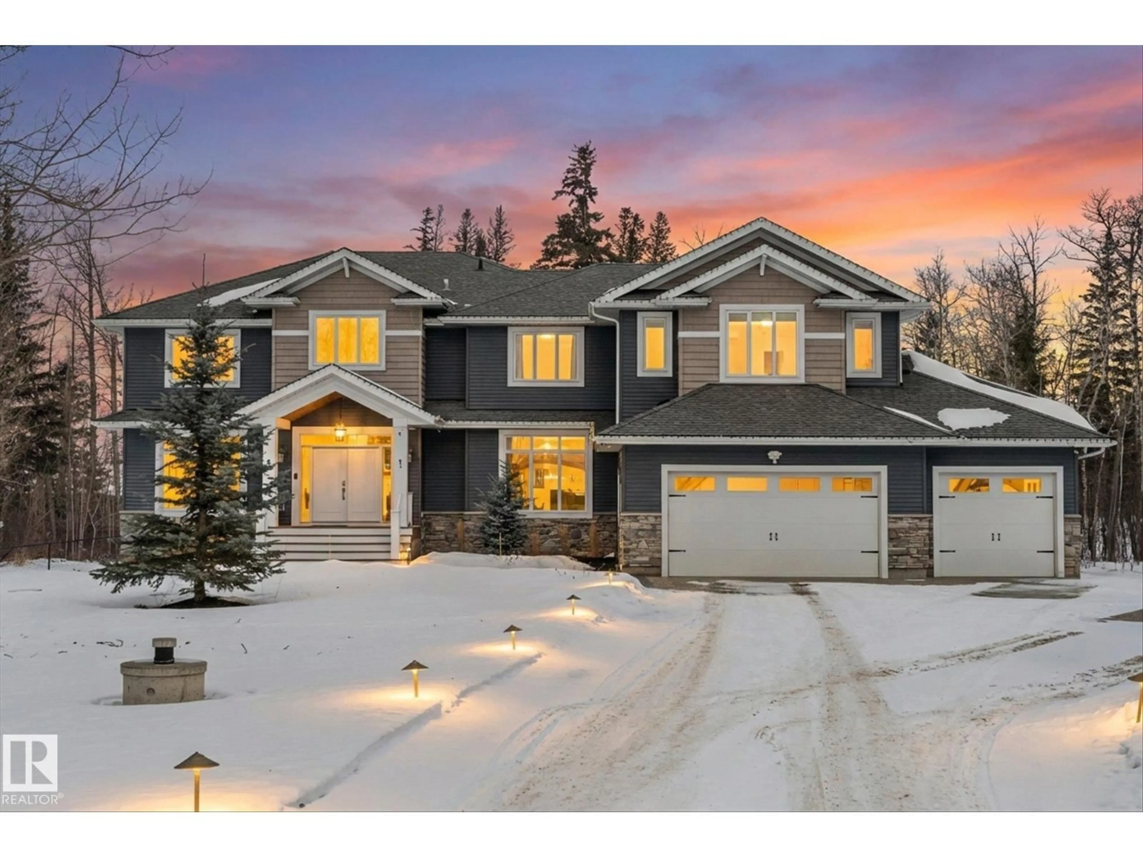 Home with brick exterior material, unknown for #8 - 53305 RGE ROAD 273, Rural Parkland County Alberta T7X3N3