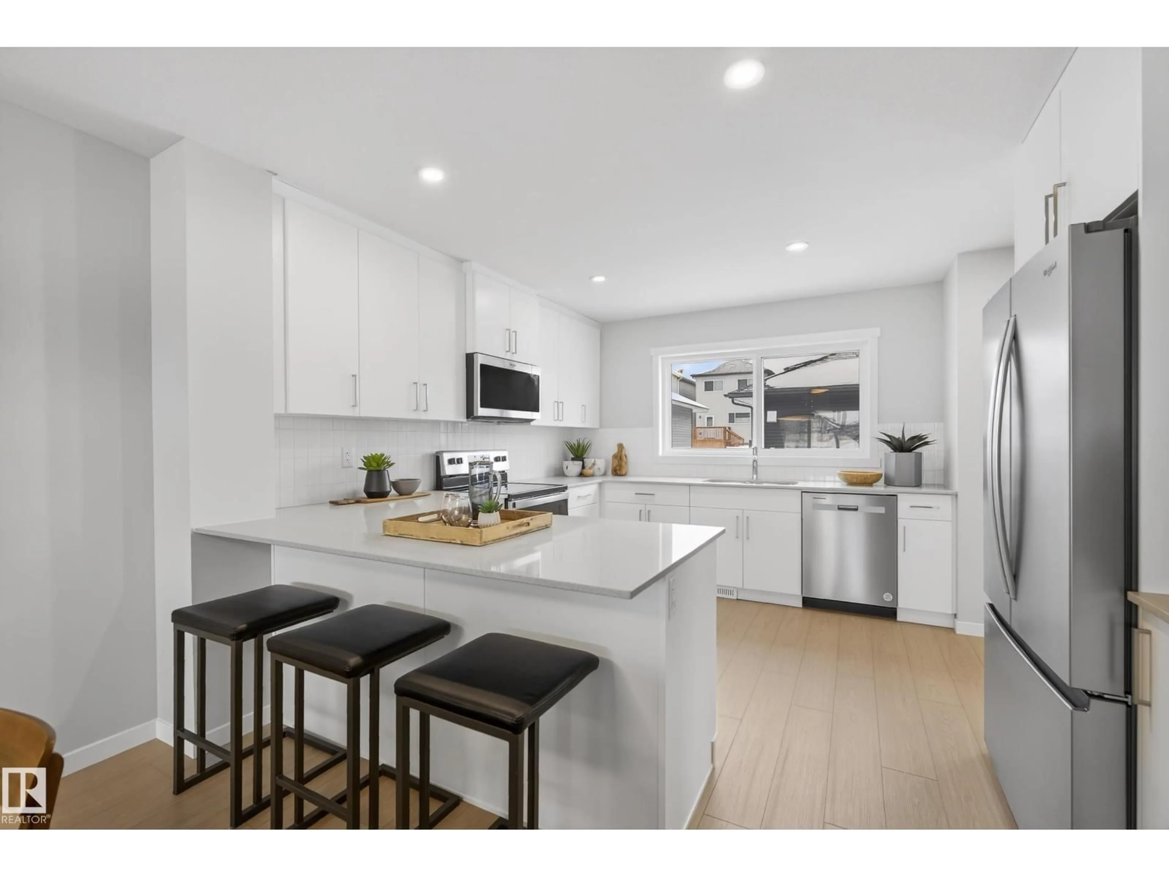 Open concept kitchen, unknown for 17672 69A ST NW, Edmonton Alberta T5Z0X8