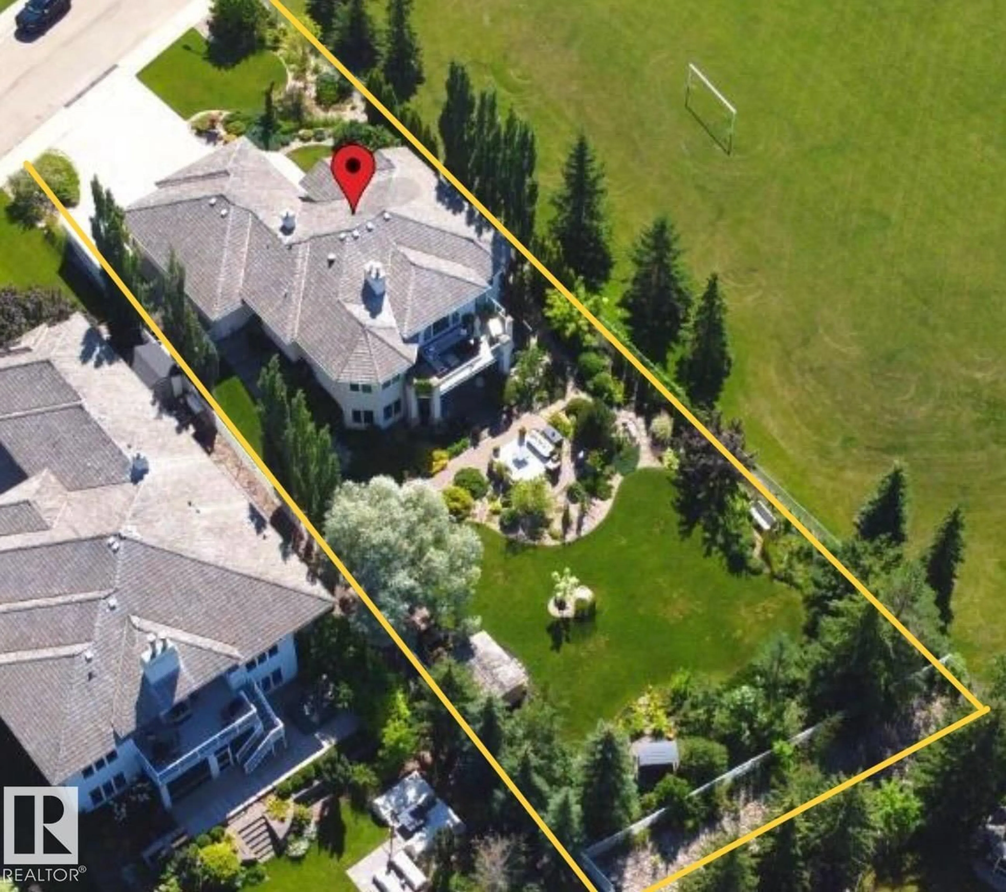 A pic from outside/outdoor area/front of a property/back of a property/a pic from drone, street for 52304 - 171 RGE ROAD 233, Rural Strathcona County Alberta T8B1C9