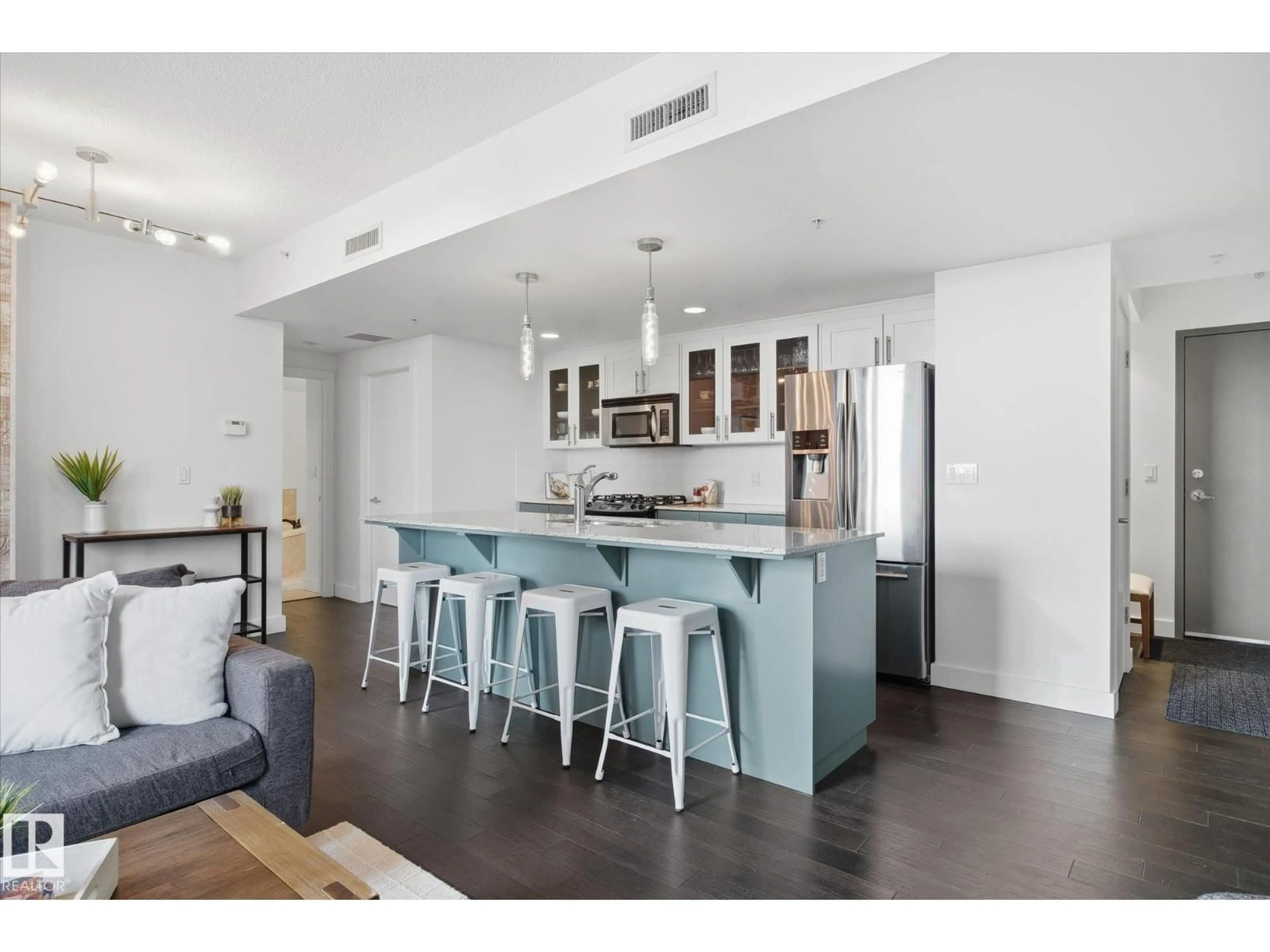 Open concept kitchen, unknown for 506 - 10028 119 ST, Edmonton Alberta T5K1Y8