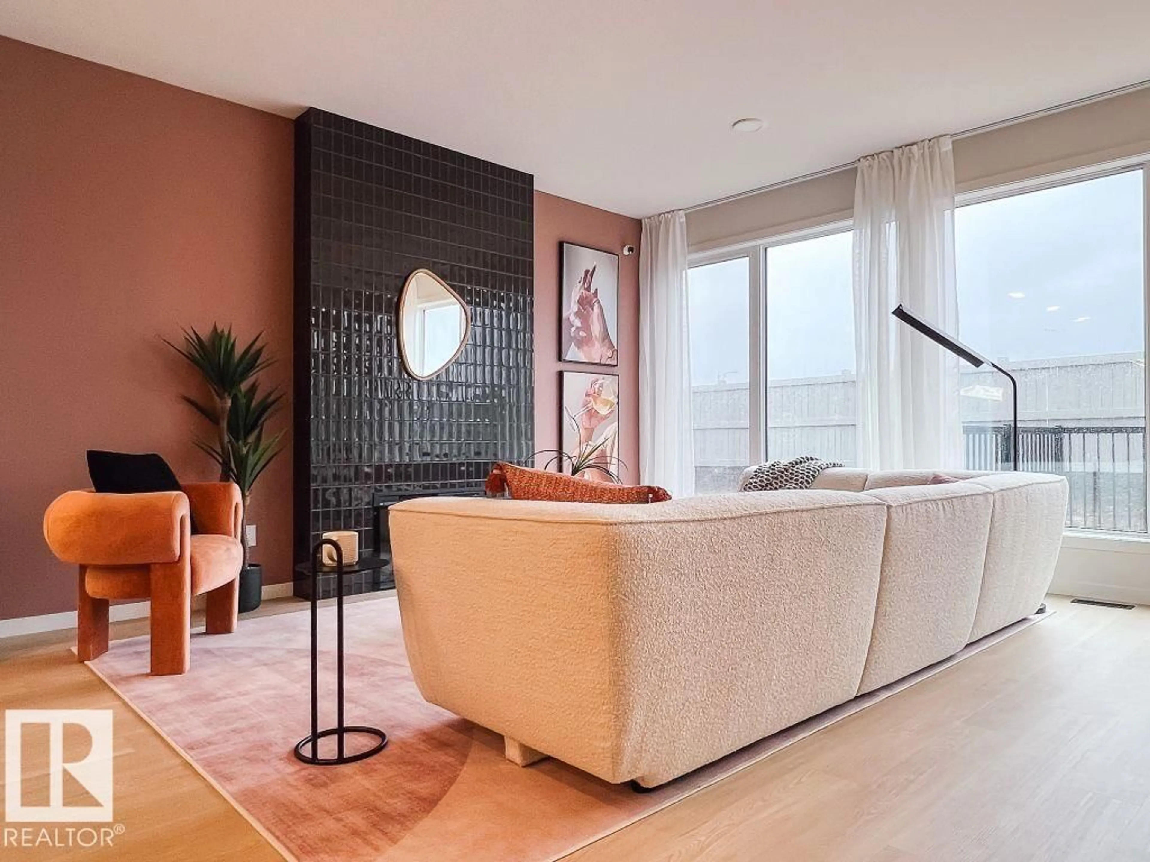 Living room with furniture, unknown for 7451 KLAPSTEIN CR, Edmonton Alberta T6W0A6