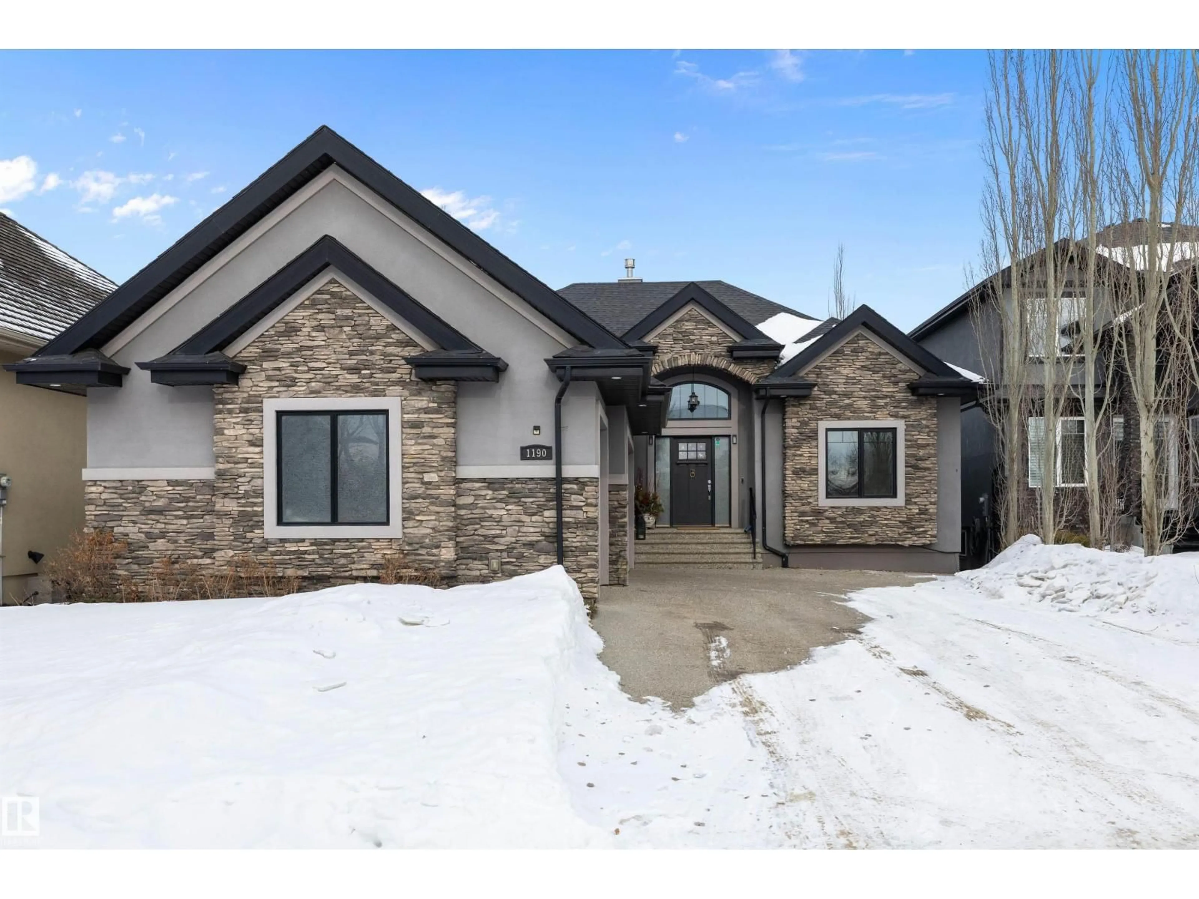 Home with brick exterior material, street for 1190 ADAMSON DR, Edmonton Alberta T6W0V4