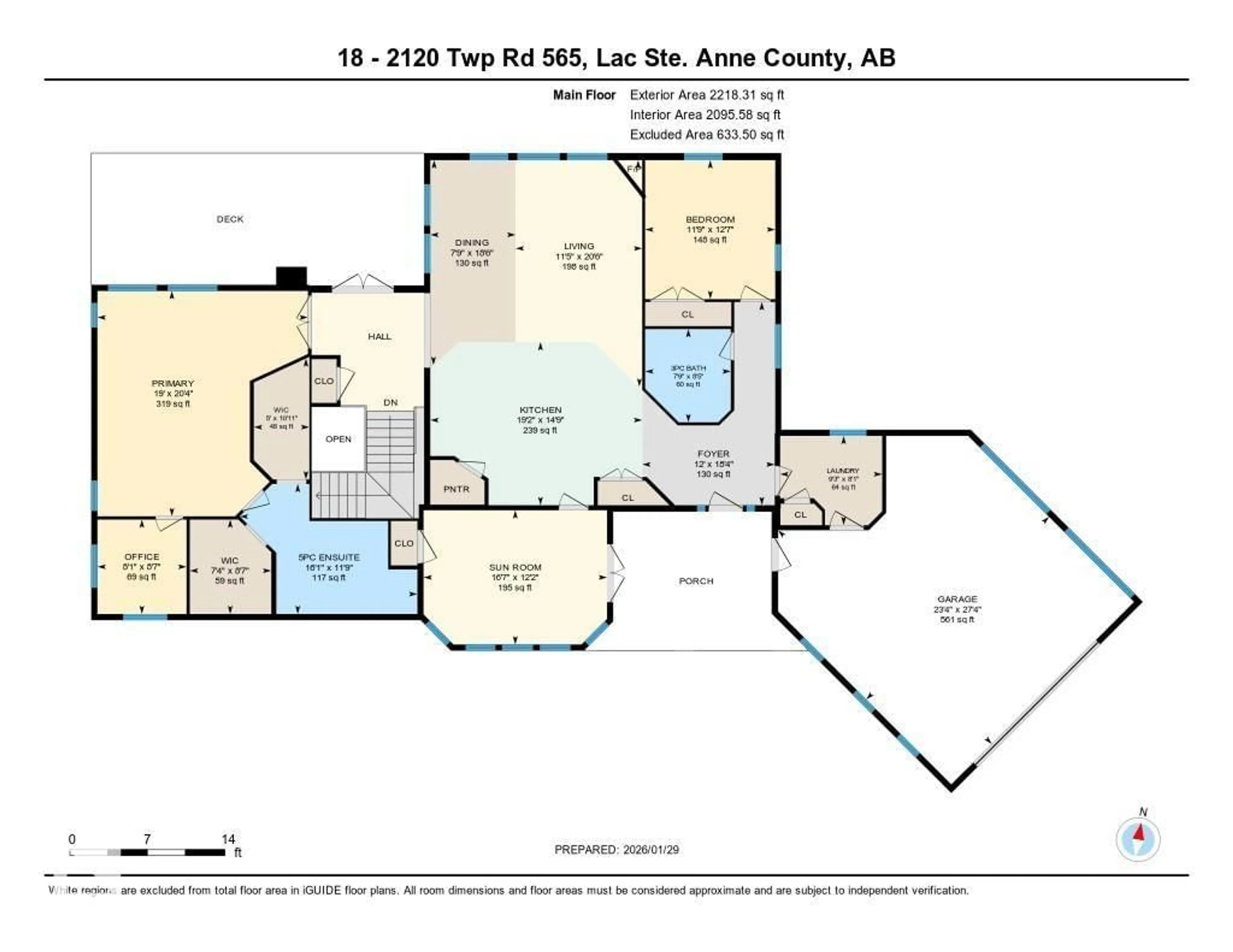 Floor plan for #18 - 2120 TWP ROAD 565, Rural Lac Ste. Anne County Alberta T0E1V0