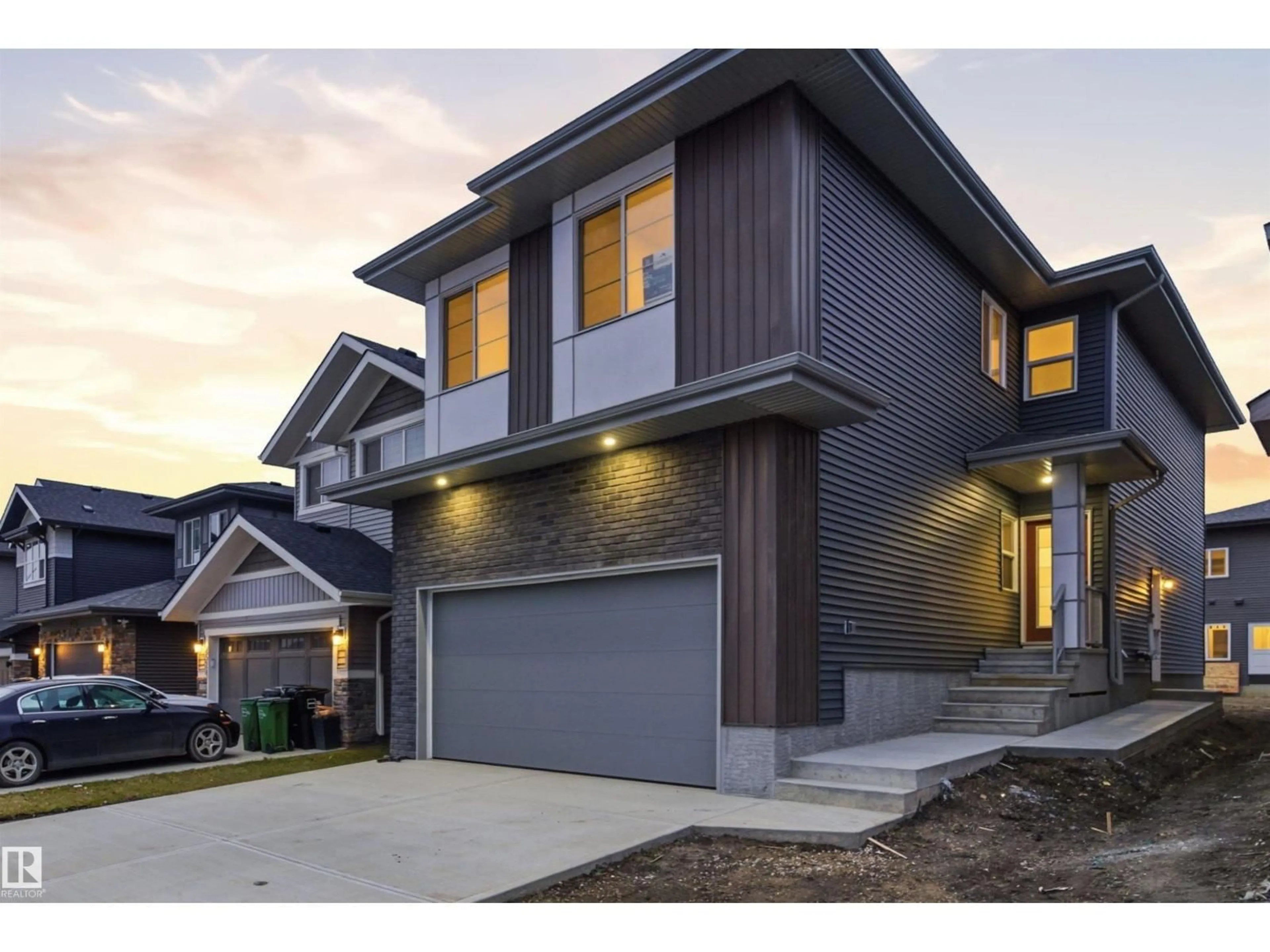 Home with brick exterior material, street for 2532 210 ST, Edmonton Alberta T6M2M7