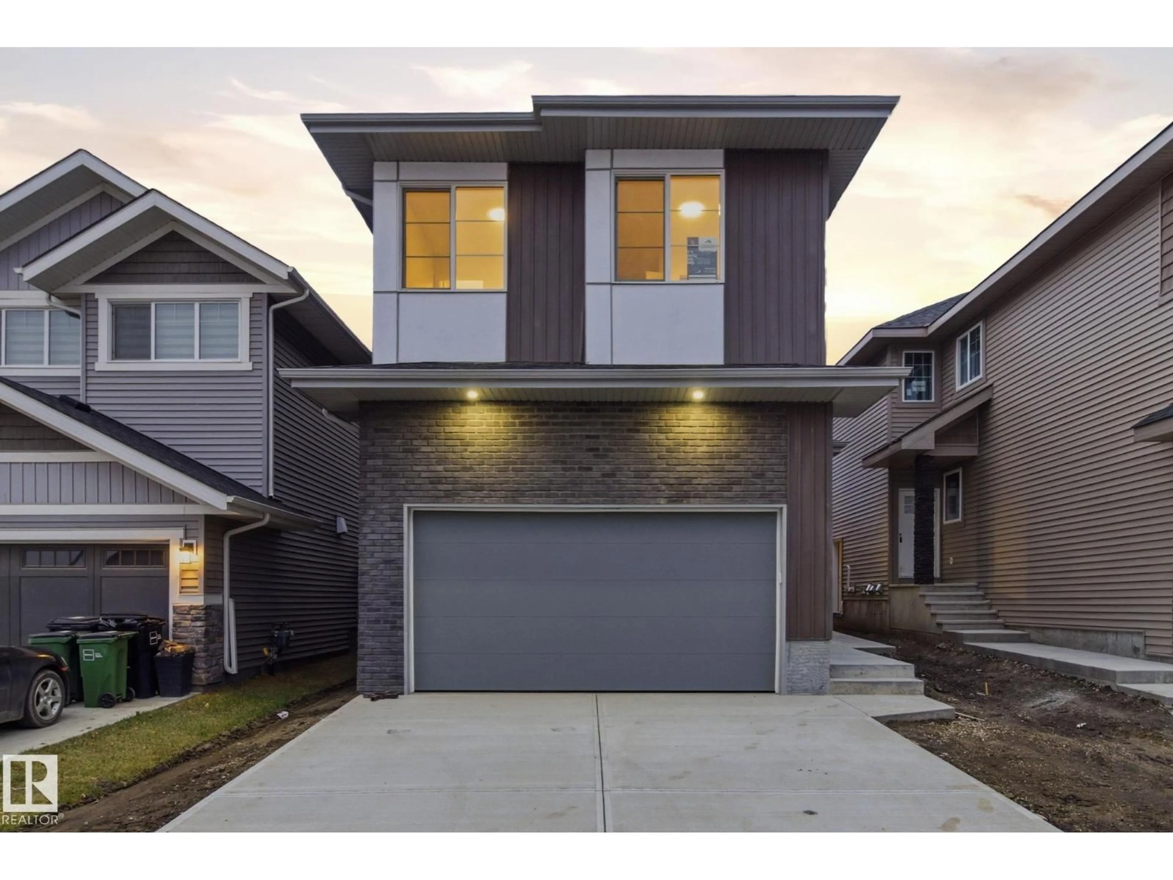 Home with brick exterior material, street for 2532 210 ST, Edmonton Alberta T6M2M7