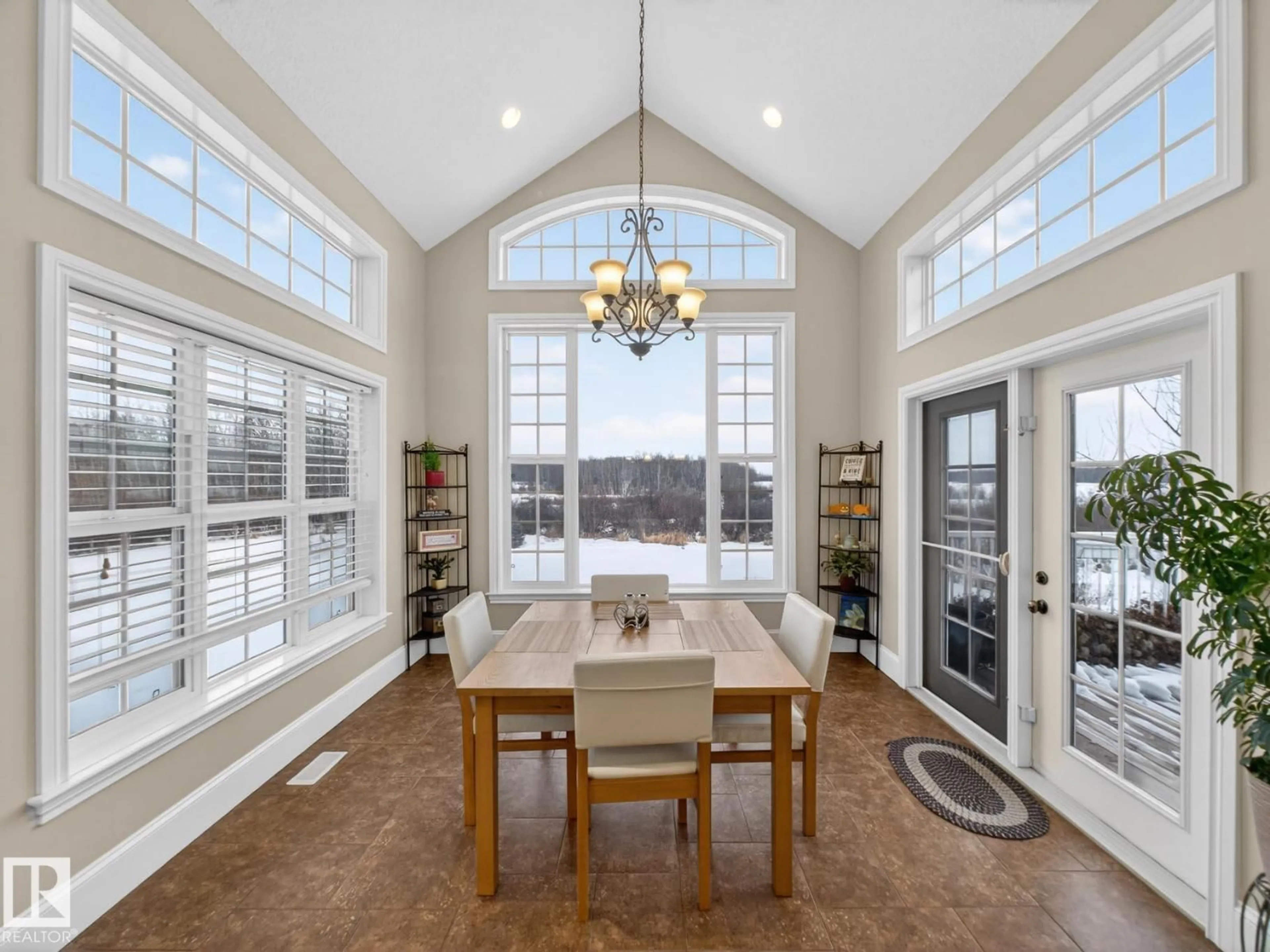 Dining room, ceramic/tile floor for 80 50535 RGE RD, Rural Leduc County Alberta T4X0L7