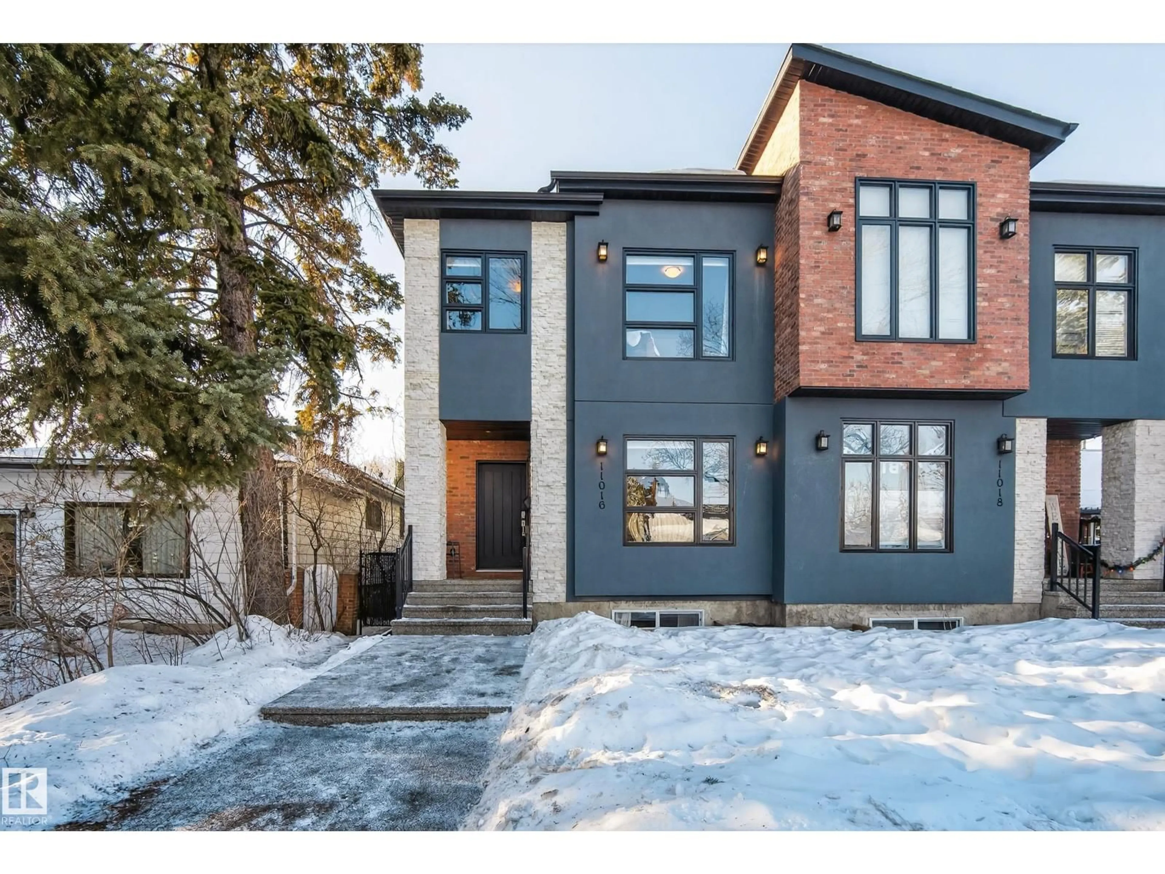 Home with brick exterior material, street for 11016 122 STREET NW, Edmonton Alberta T5M0B3