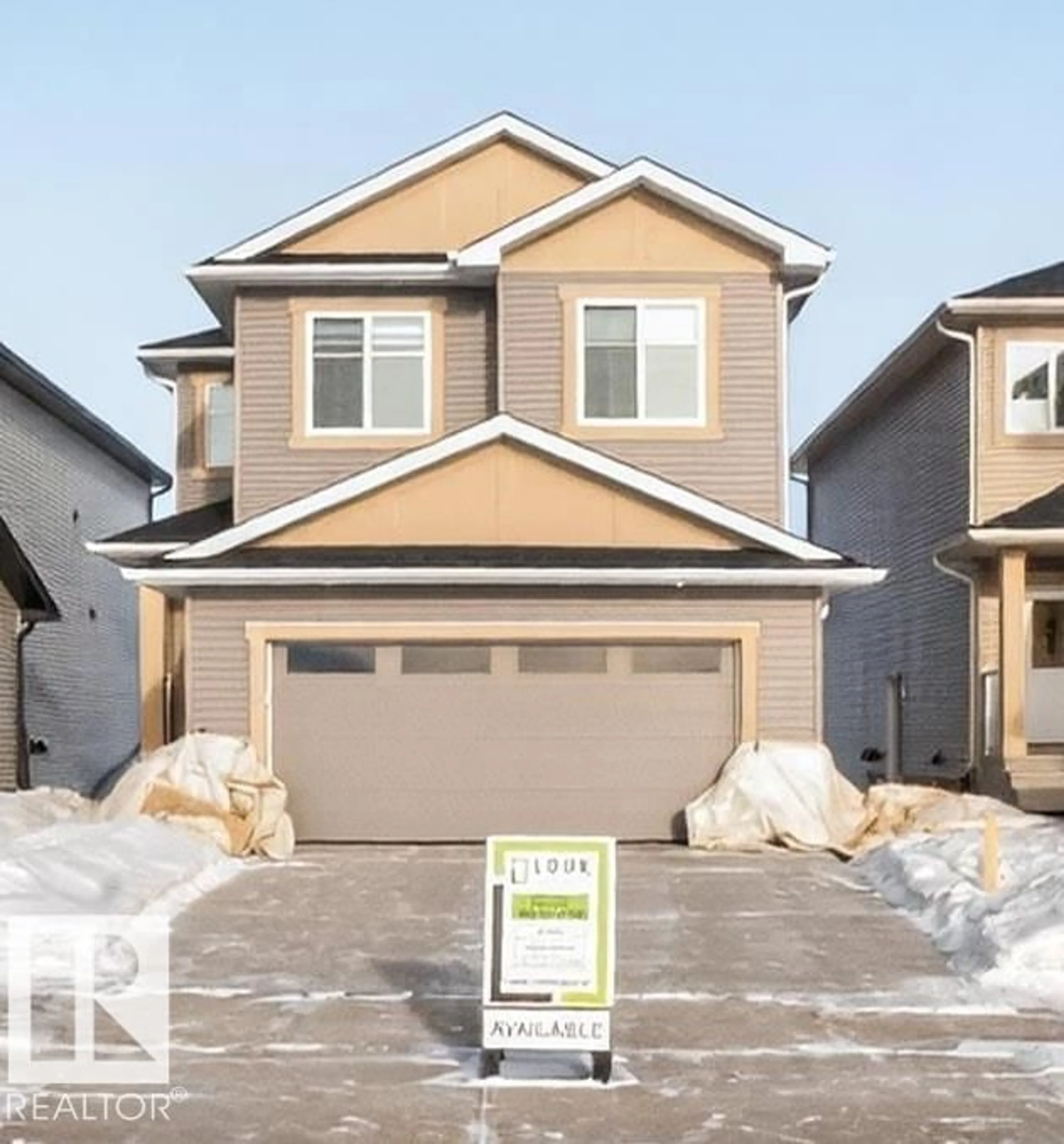 Home with vinyl exterior material, street for 6306 42 AV, Beaumont Alberta T4X2X5