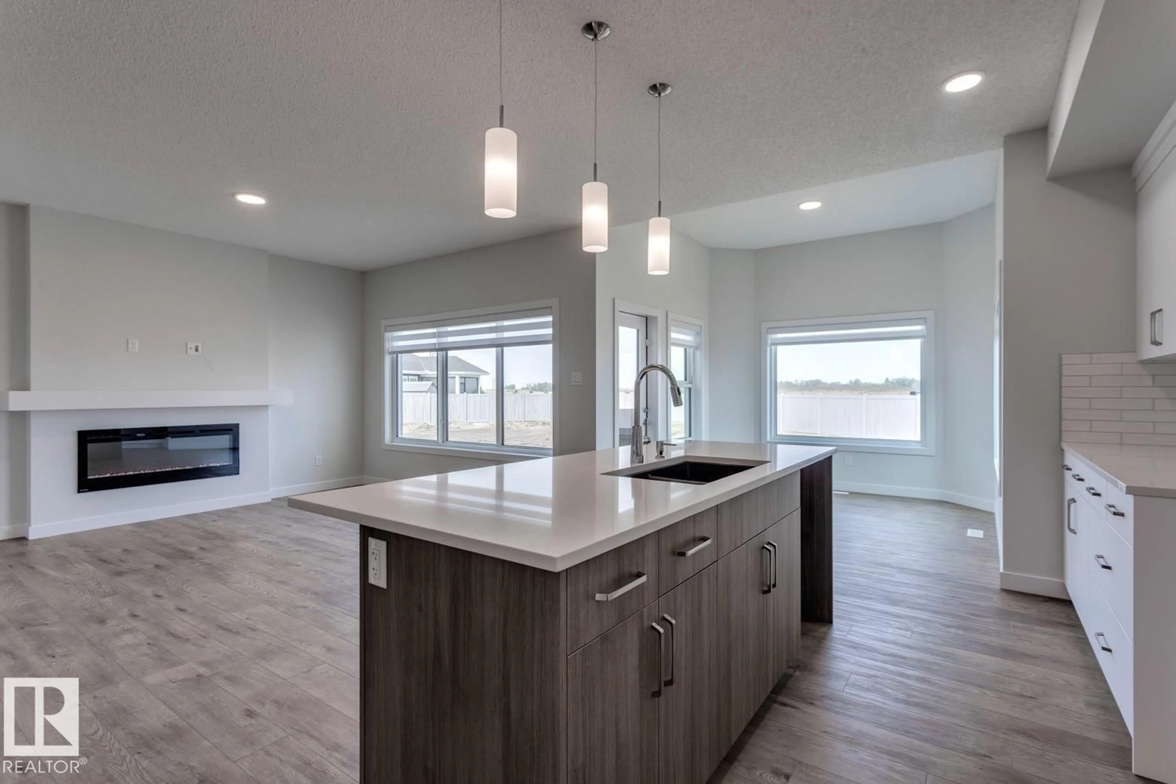 Open concept kitchen, unknown for 6306 42 AV, Beaumont Alberta T4X2X5