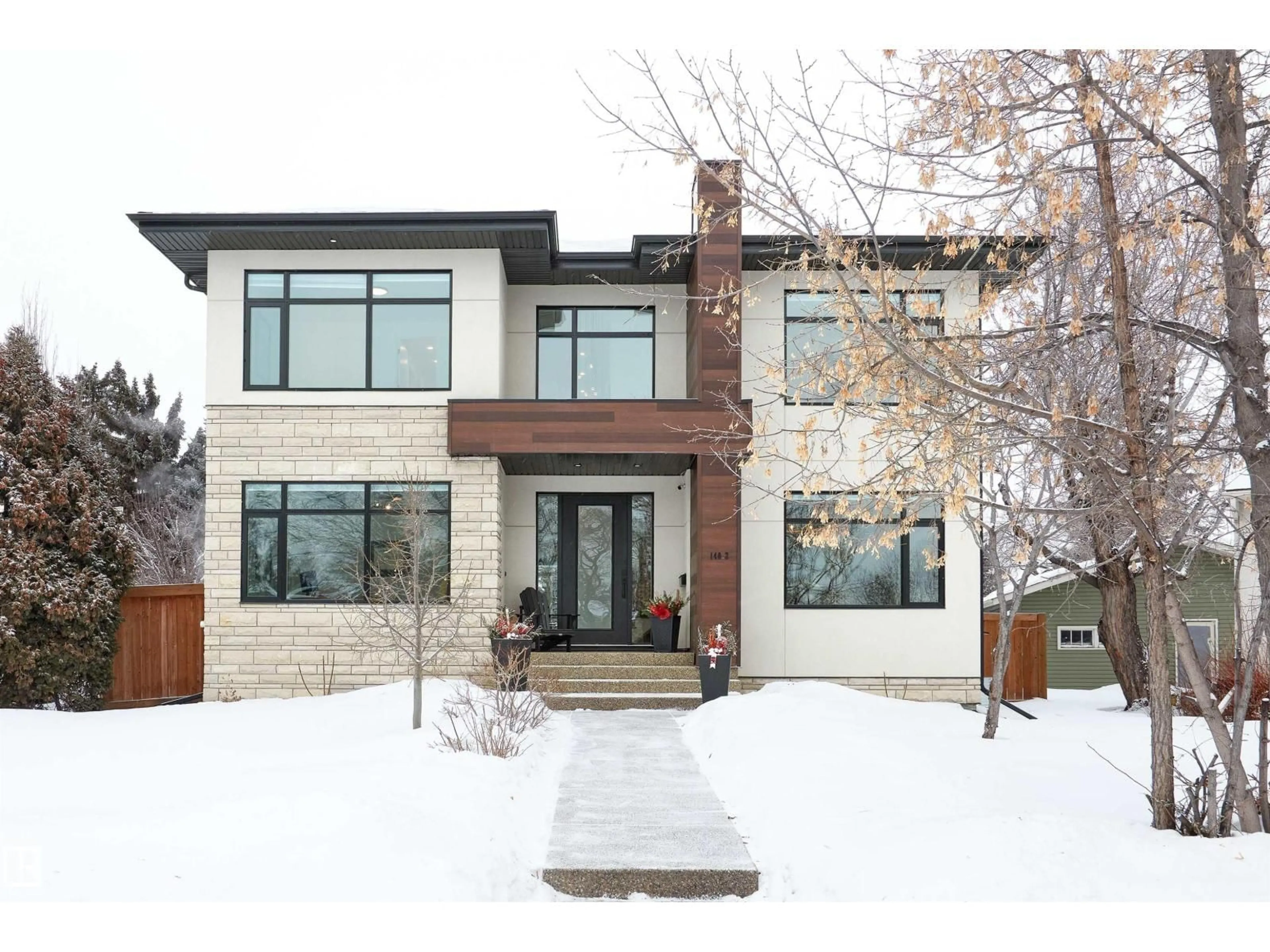 Home with brick exterior material, street for NW - 14032 106A AV, Edmonton Alberta T6N1E1