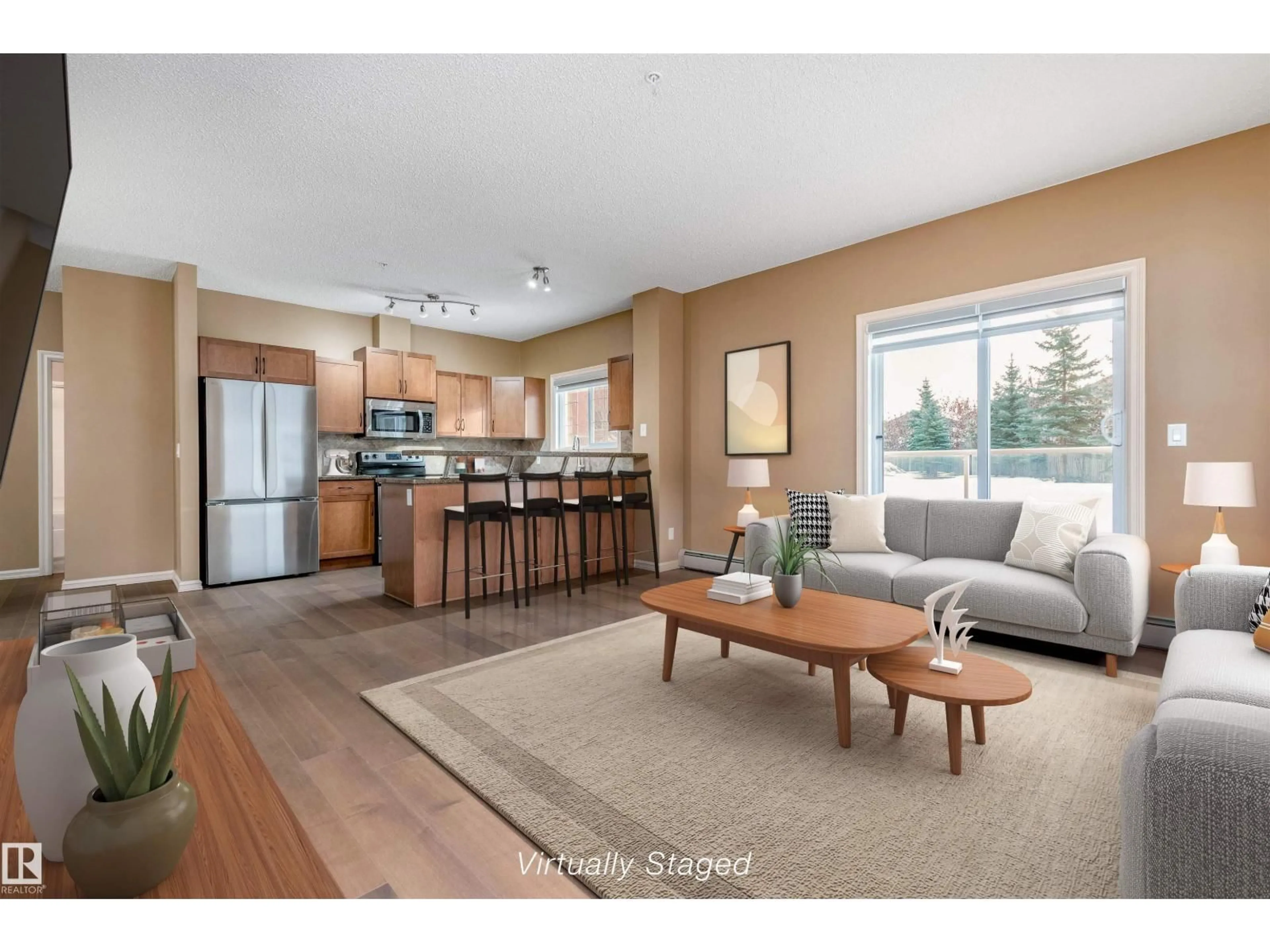 Open concept kitchen, unknown for #114 - 263 MACEWAN RD, Edmonton Alberta T6W0C4