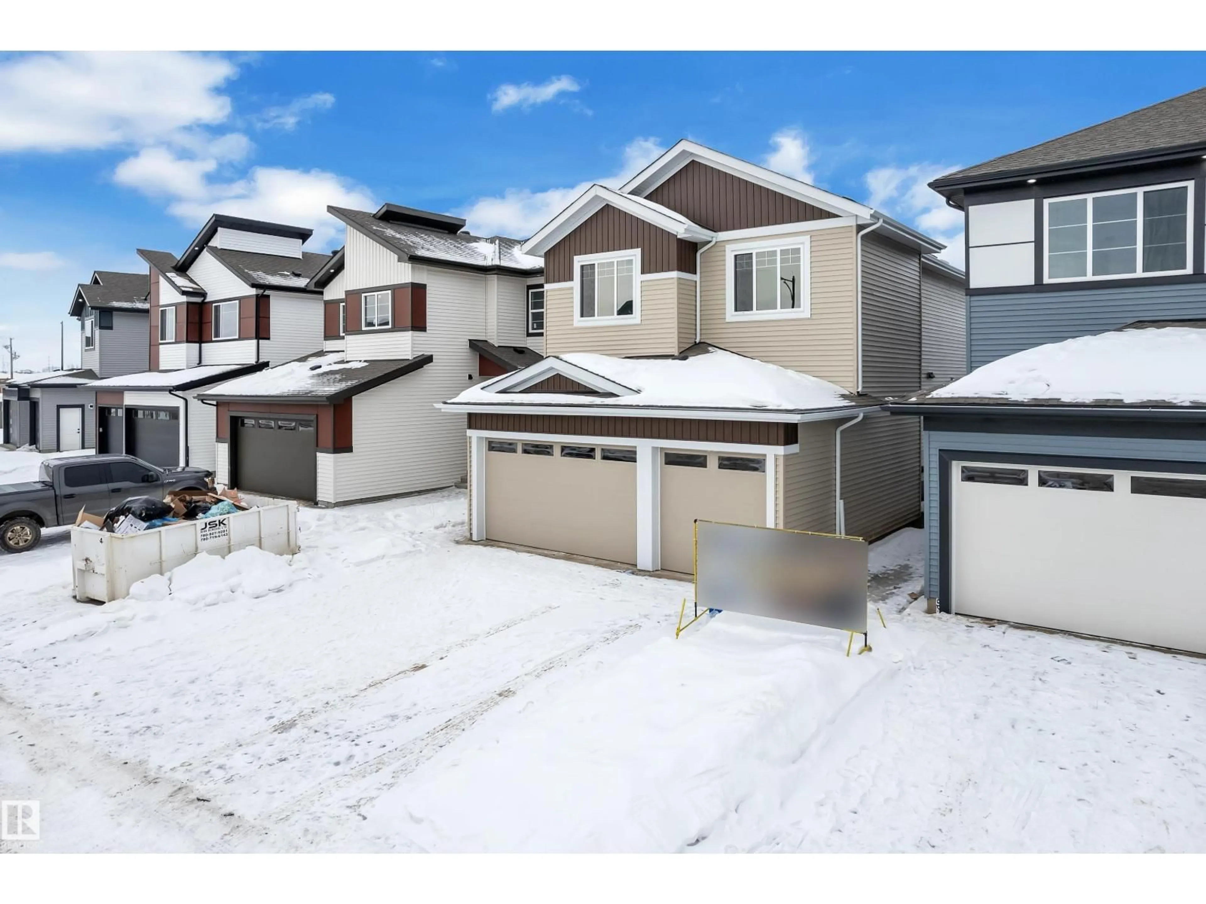 A pic from outside/outdoor area/front of a property/back of a property/a pic from drone, street for 737 ASTORIA WY, Devon Alberta T9G0M7