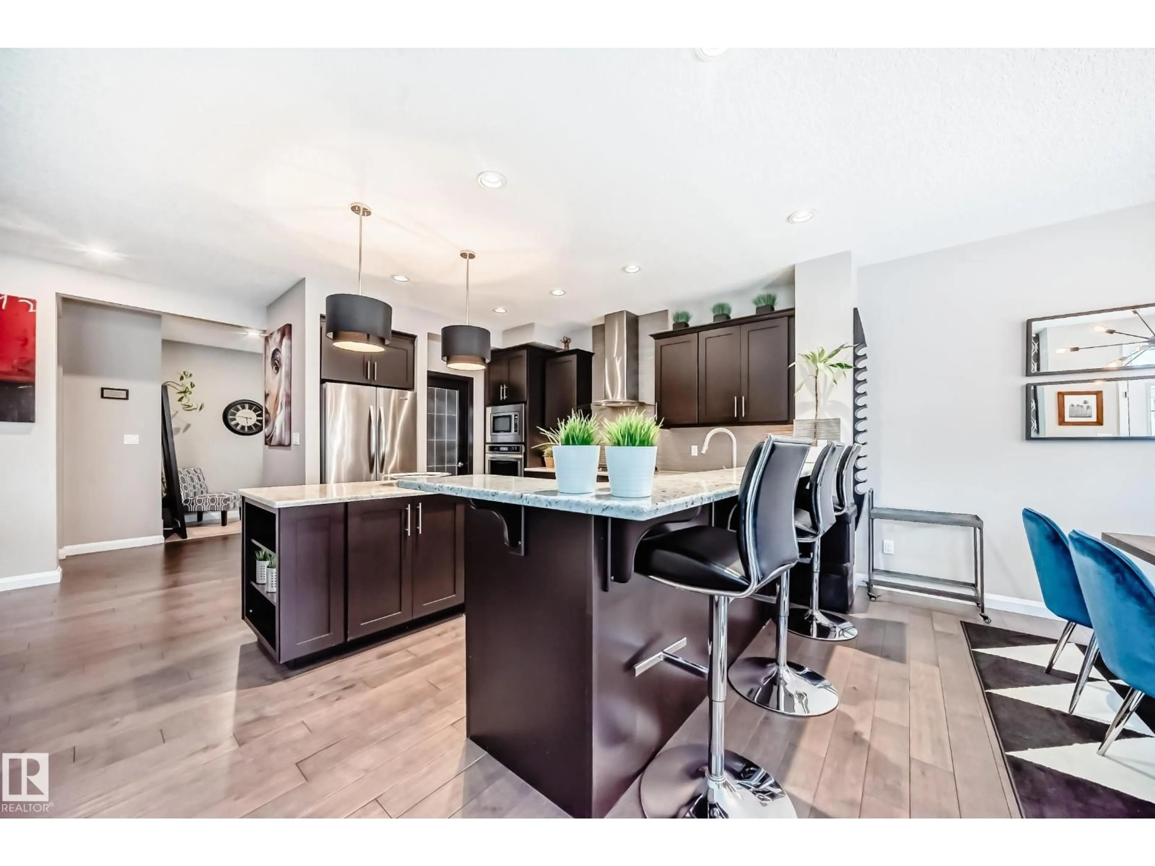 Open concept kitchen, unknown for 7014 170A AV, Edmonton Alberta T5Z0G9