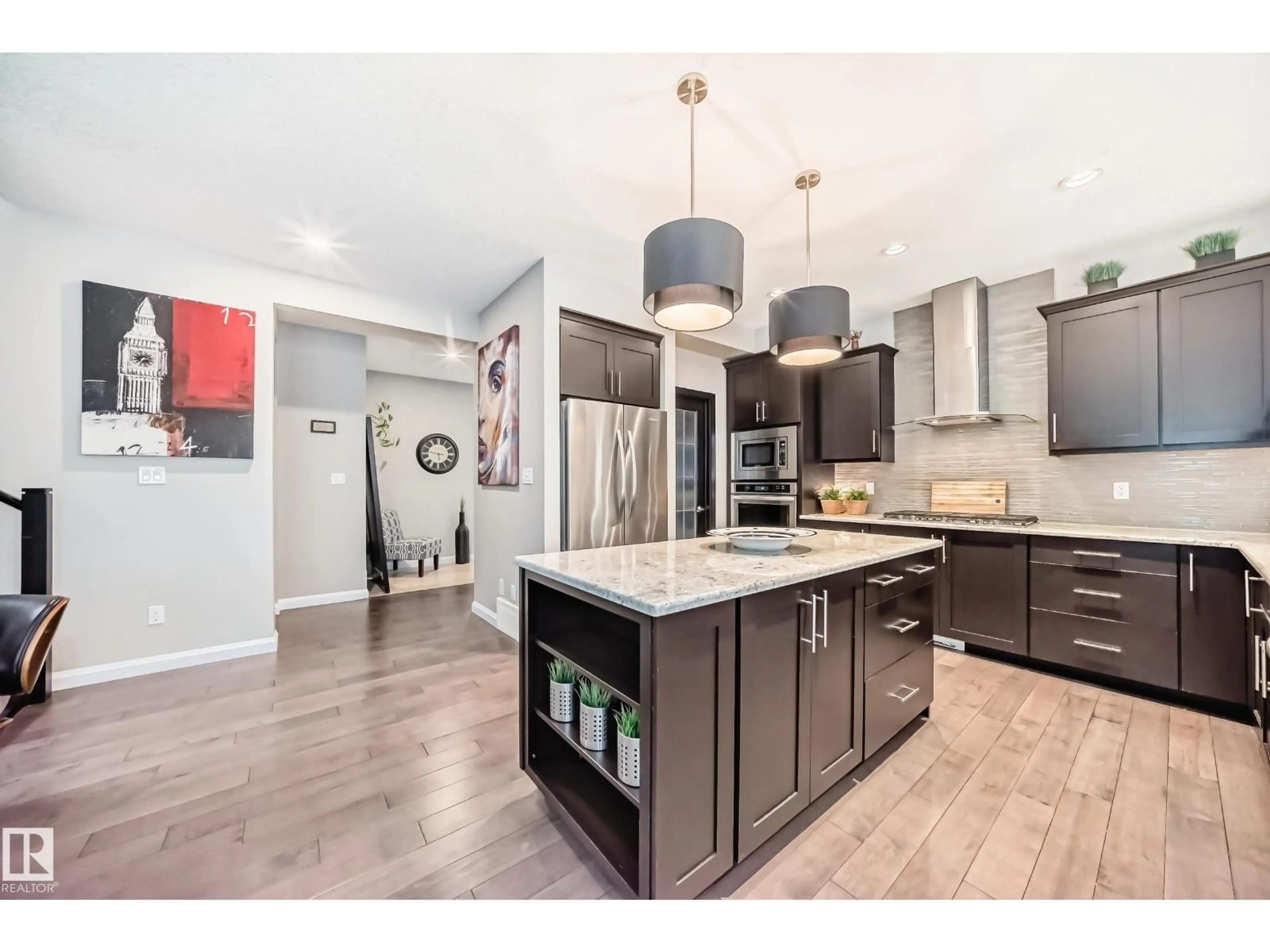 Open concept kitchen, unknown for 7014 170A AV, Edmonton Alberta T5Z0G9
