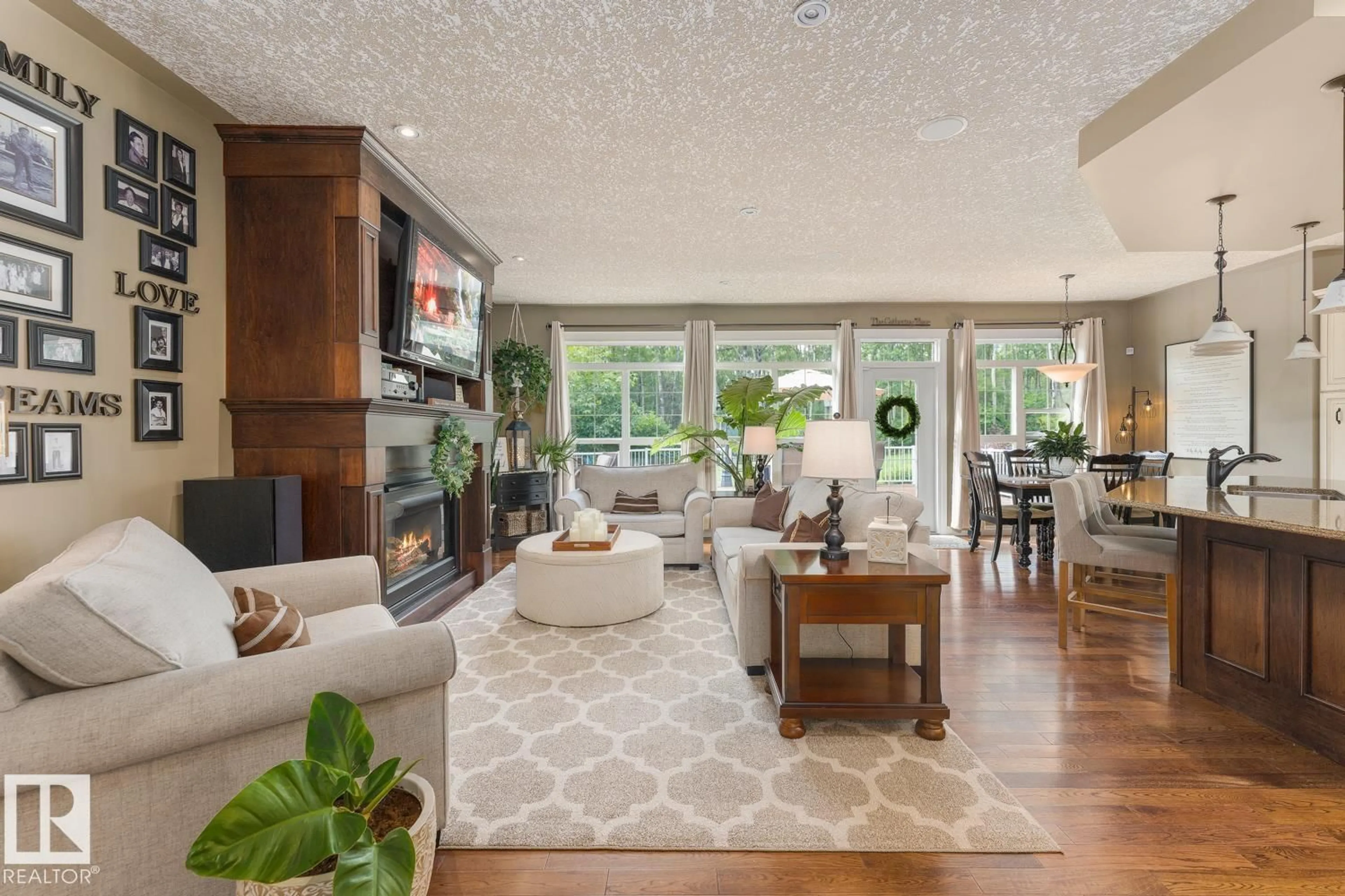 Living room with furniture, unknown for 4610 50 AV, Rural Bonnyville M.D. Alberta T0A0T0