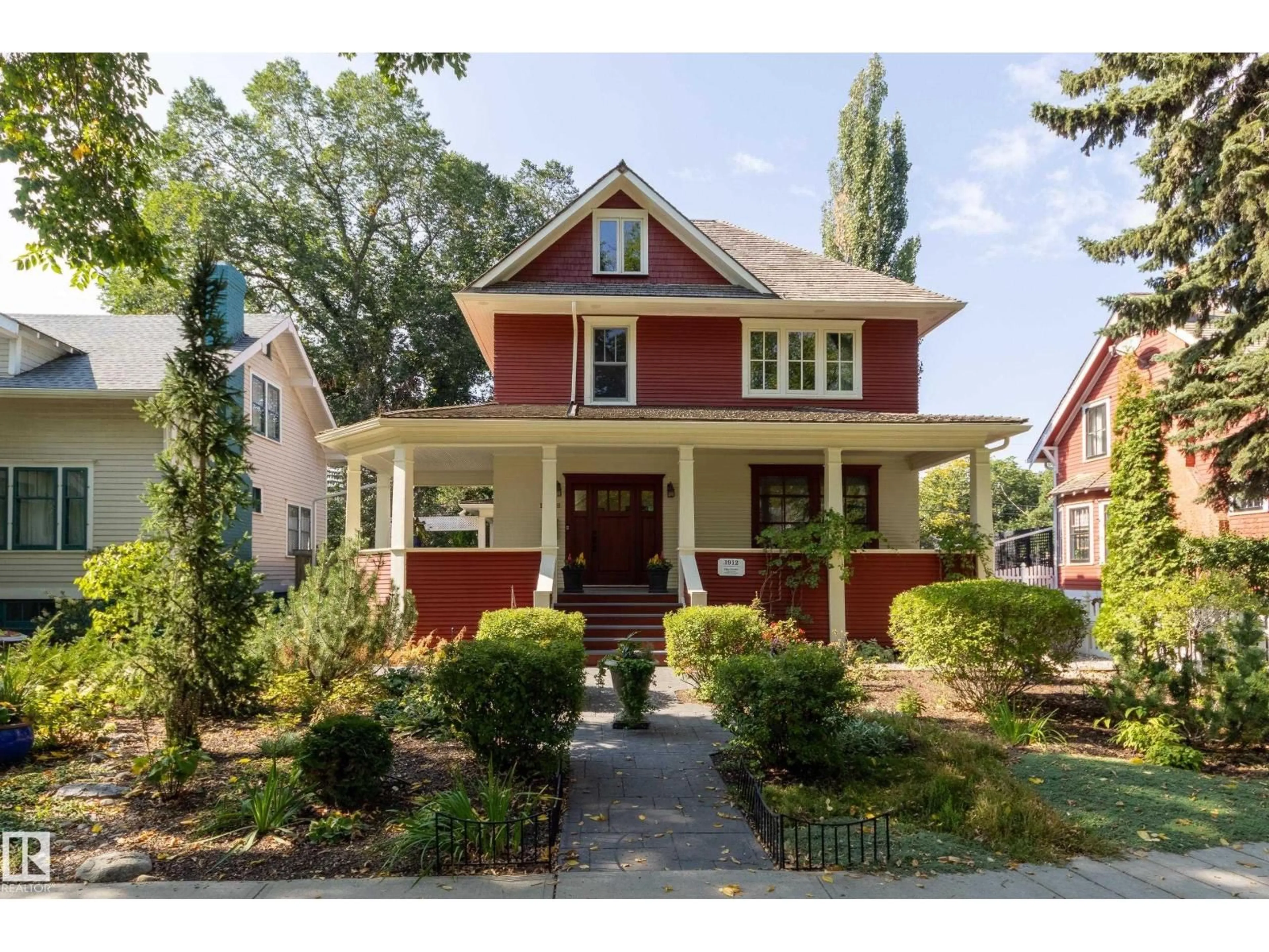 Home with brick exterior material, street for 10828 125 ST, Edmonton Alberta T5M0L4