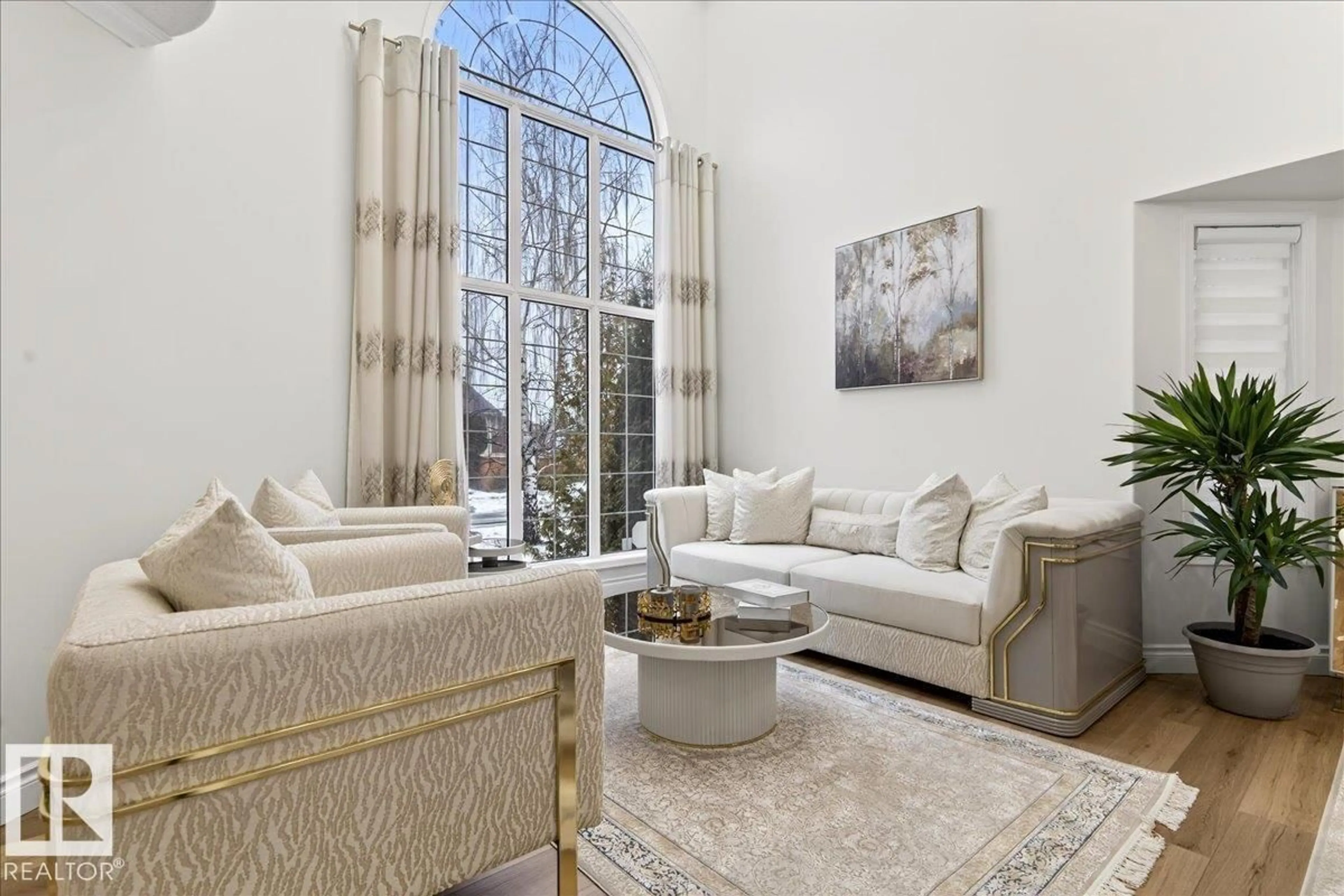 Living room with furniture, unknown for NW - 15736 133 ST, Edmonton Alberta T6V1E5