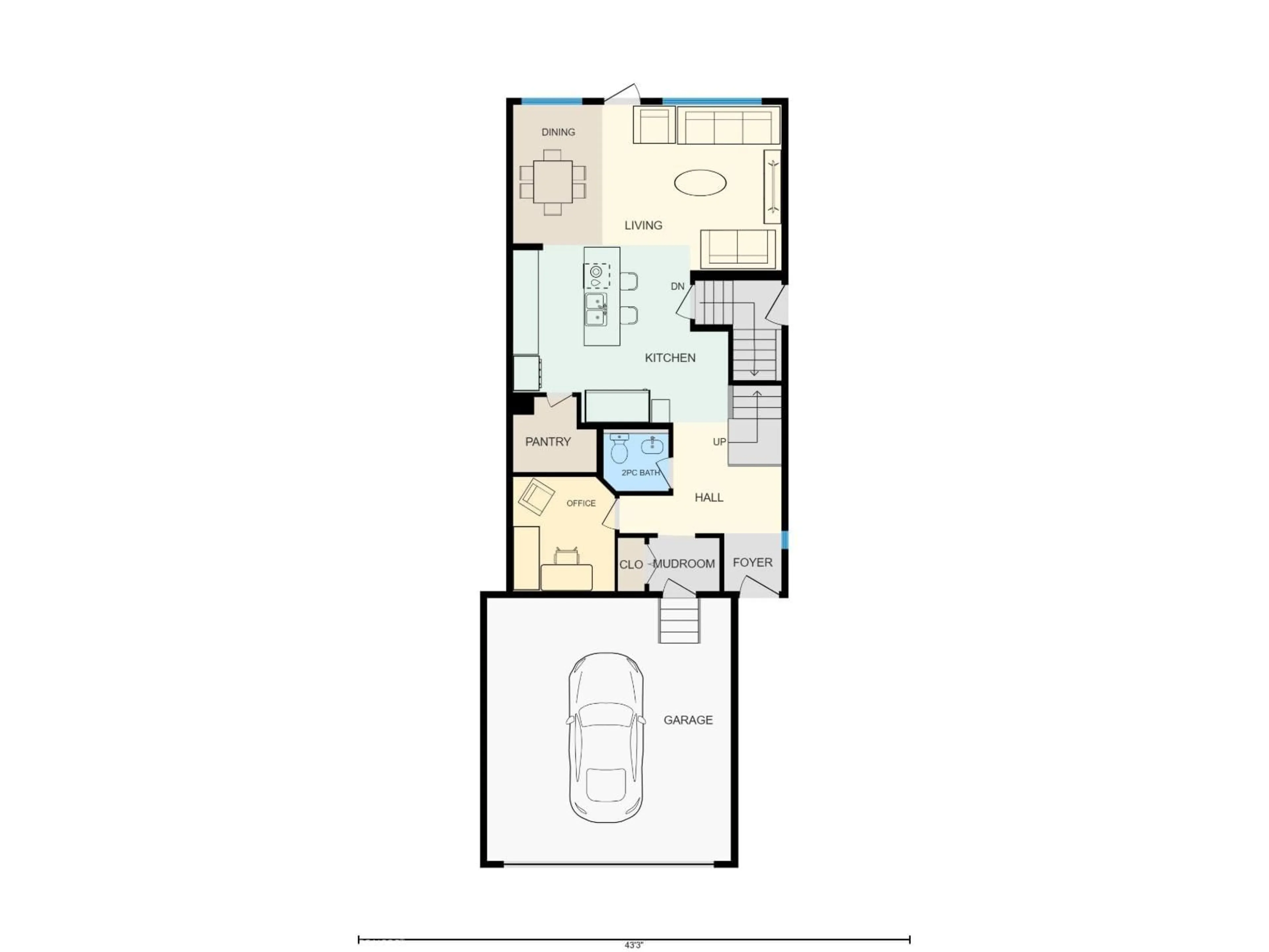 Floor plan for 5150 LARK CRESCENT, Edmonton Alberta T5S0P2