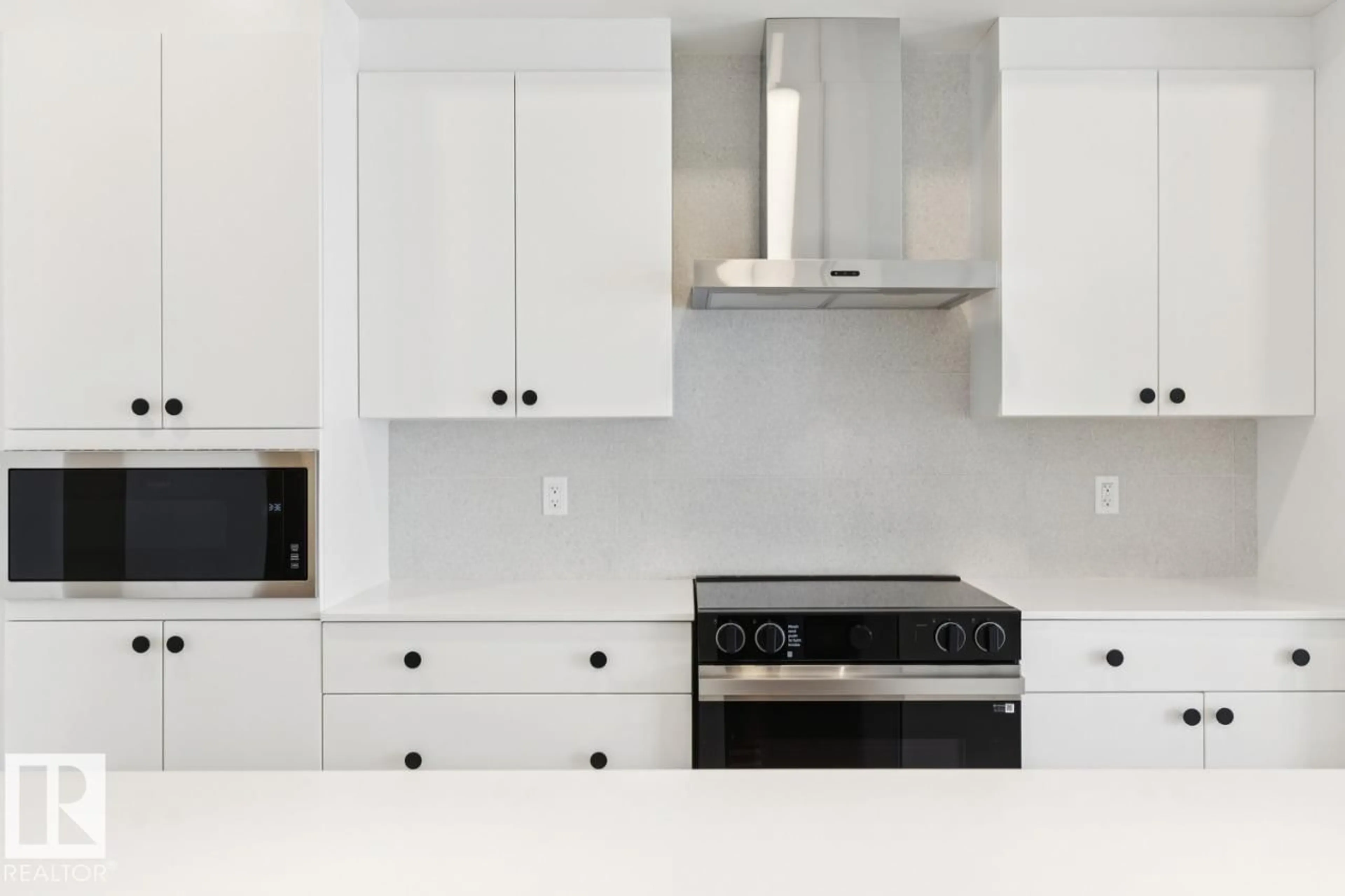 Contemporary kitchen, ceramic/tile floor for 22923 80 AV, Edmonton Alberta T5T5X7