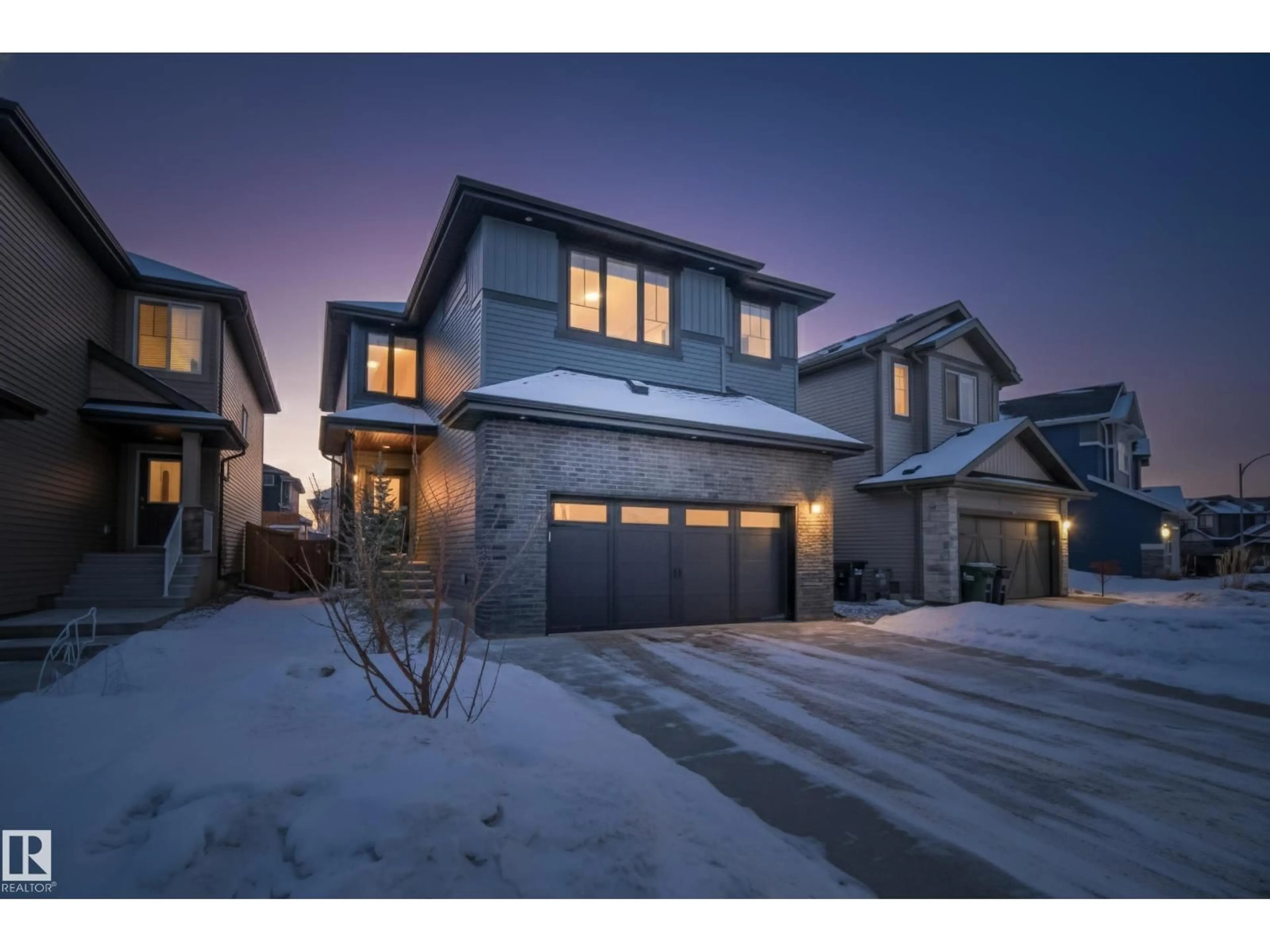 Home with brick exterior material, street for 100 ABERDEEN CR, Sherwood Park Alberta T8H2X3