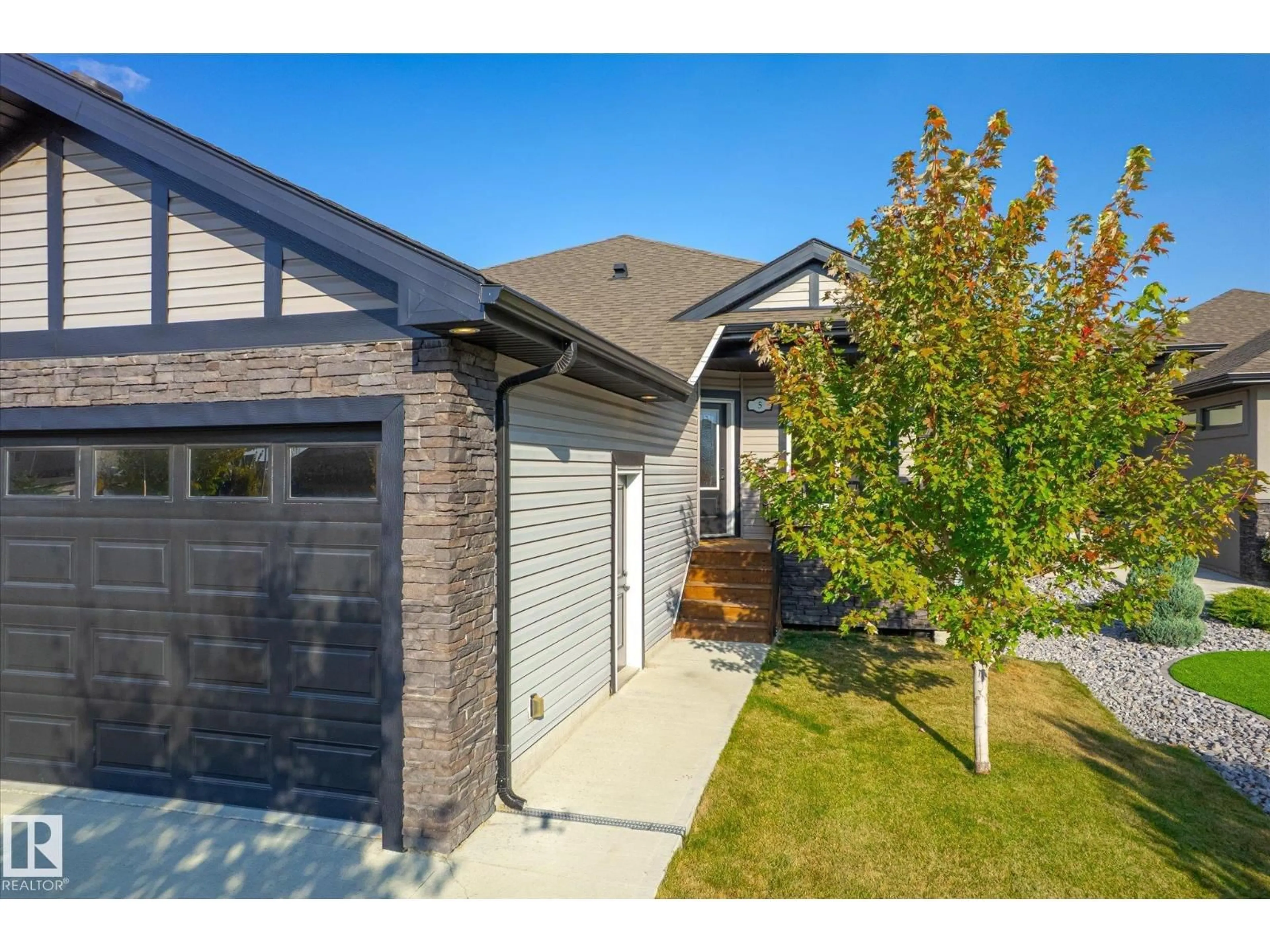 Home with brick exterior material, street for 5 SPARROW CL, Fort Saskatchewan Alberta T8L0V4