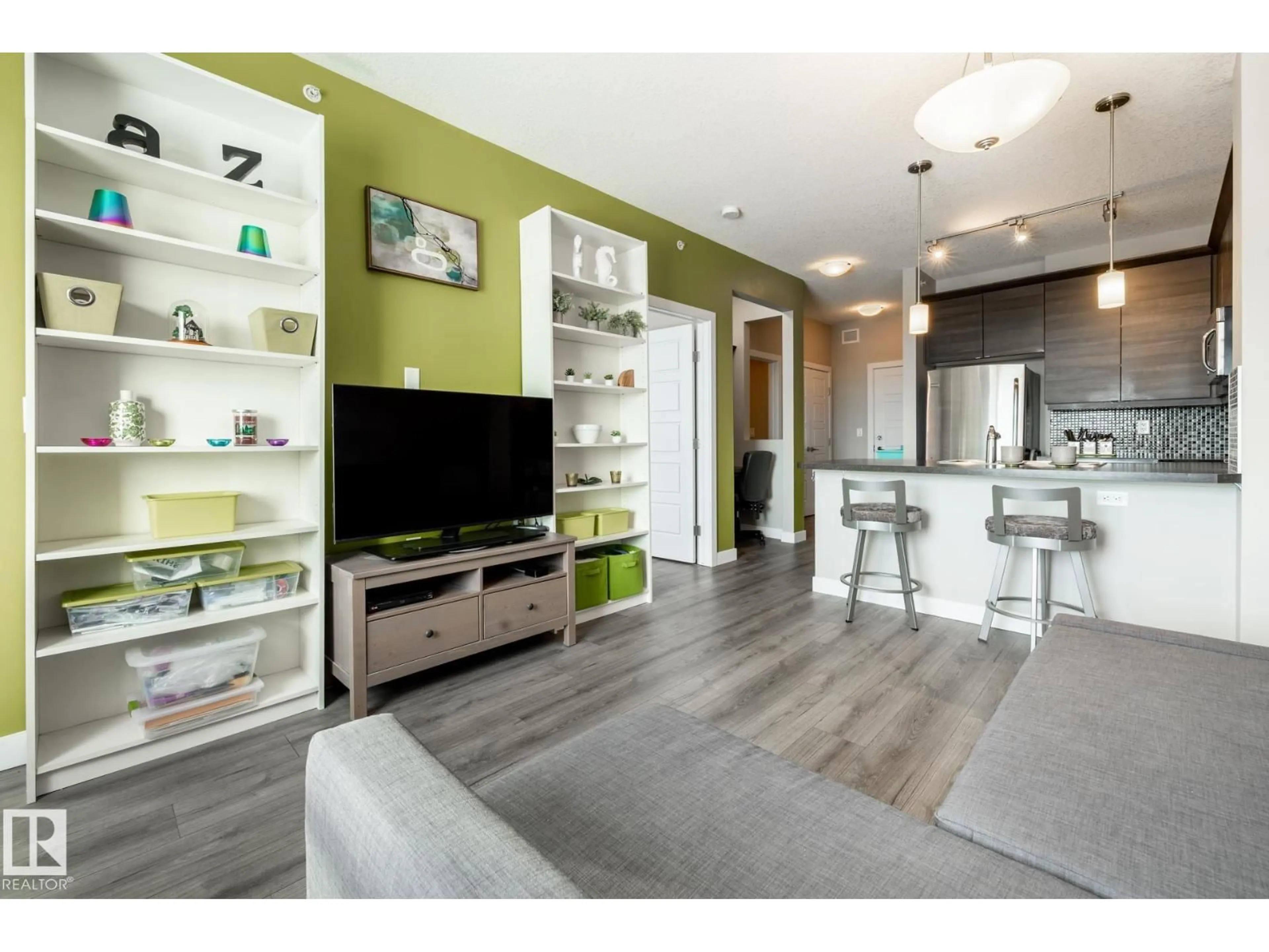 Open concept kitchen, unknown for 407 - 2590 ANDERSON WY, Edmonton Alberta T6W0R2